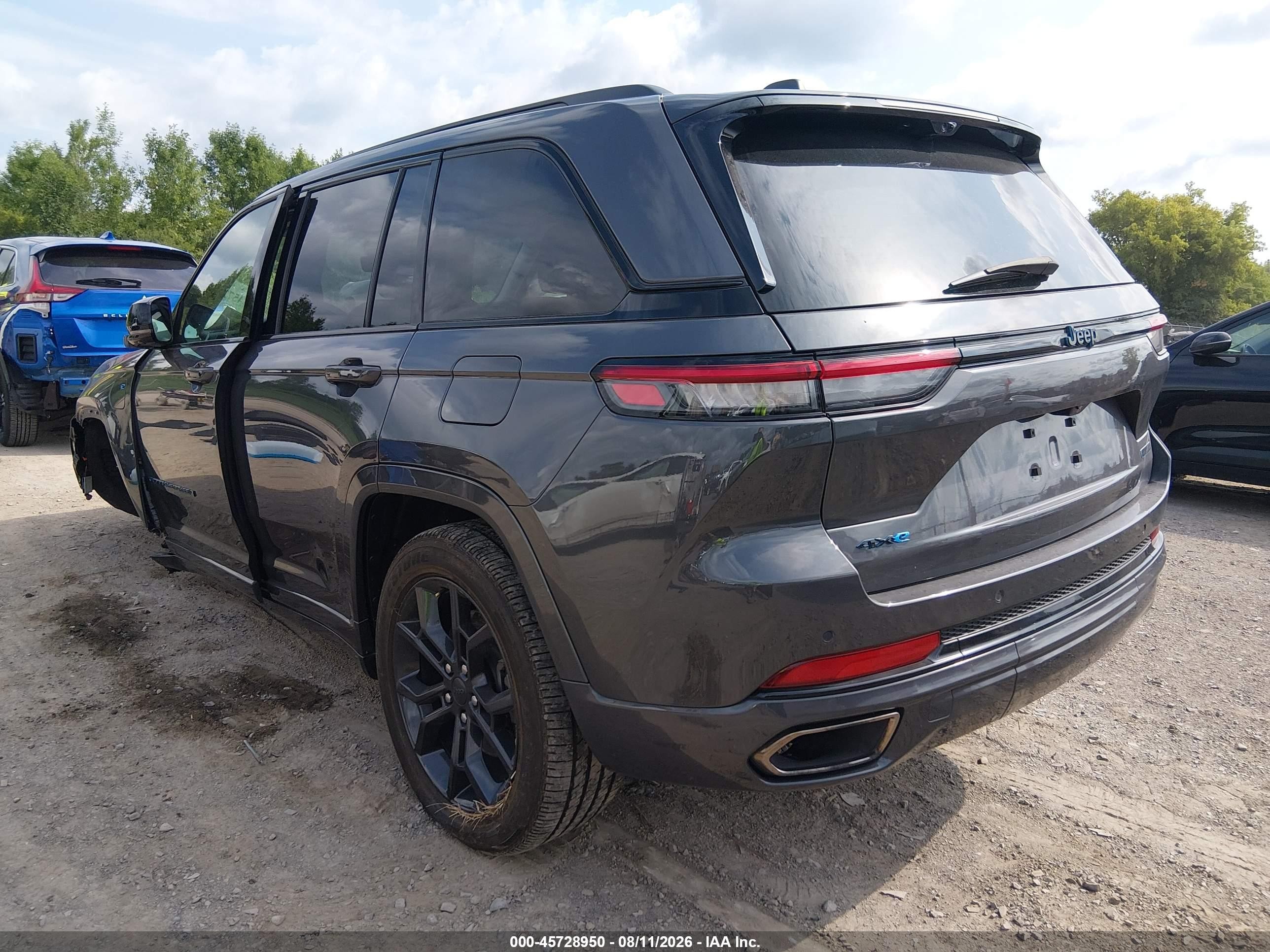 2023 Jeep Grand Cherokee 4xe 30th Anniversary Gray vin: 1C4RJYB69P8905367