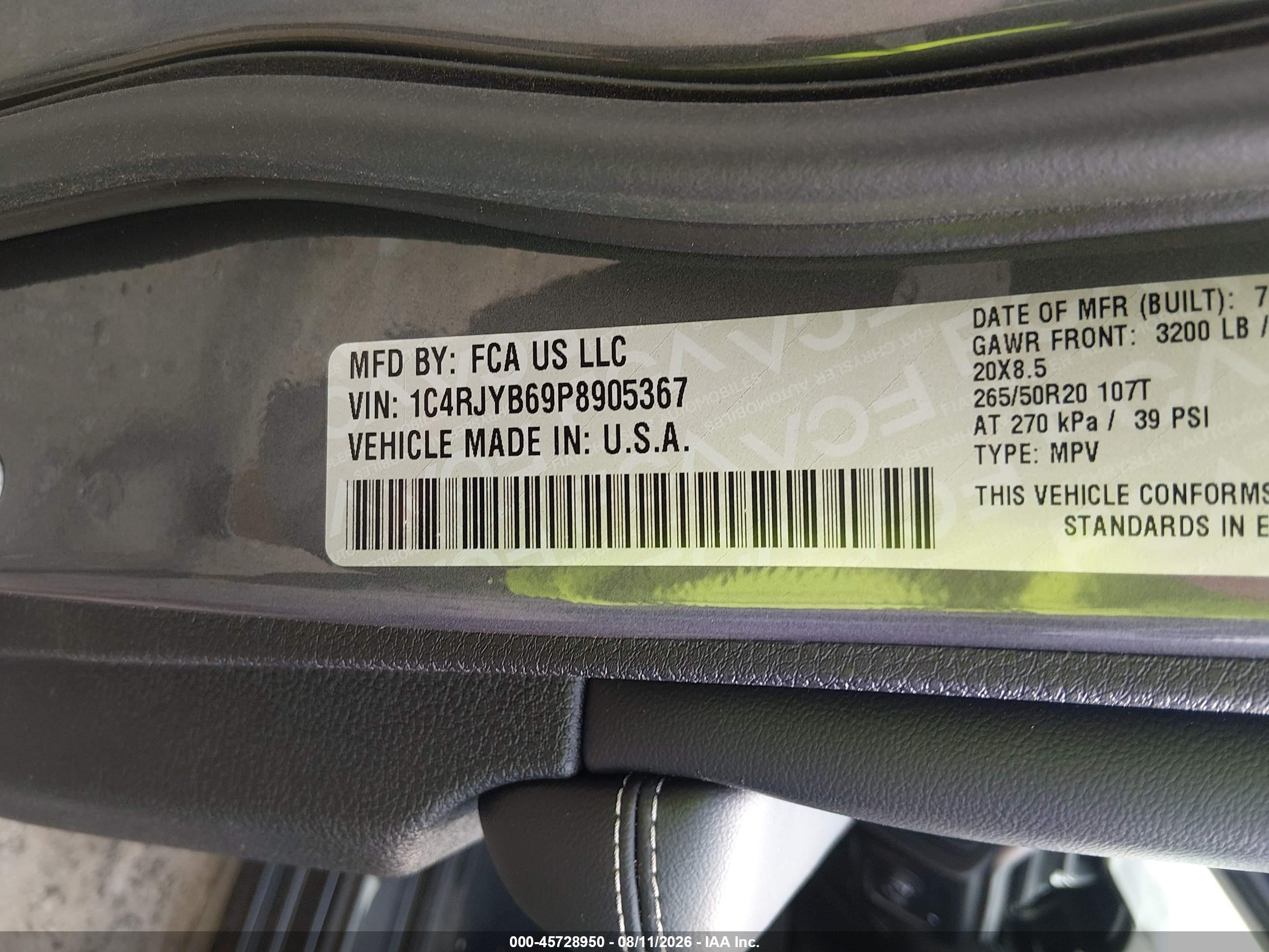 2023 Jeep Grand Cherokee 4xe 30th Anniversary Gray vin: 1C4RJYB69P8905367