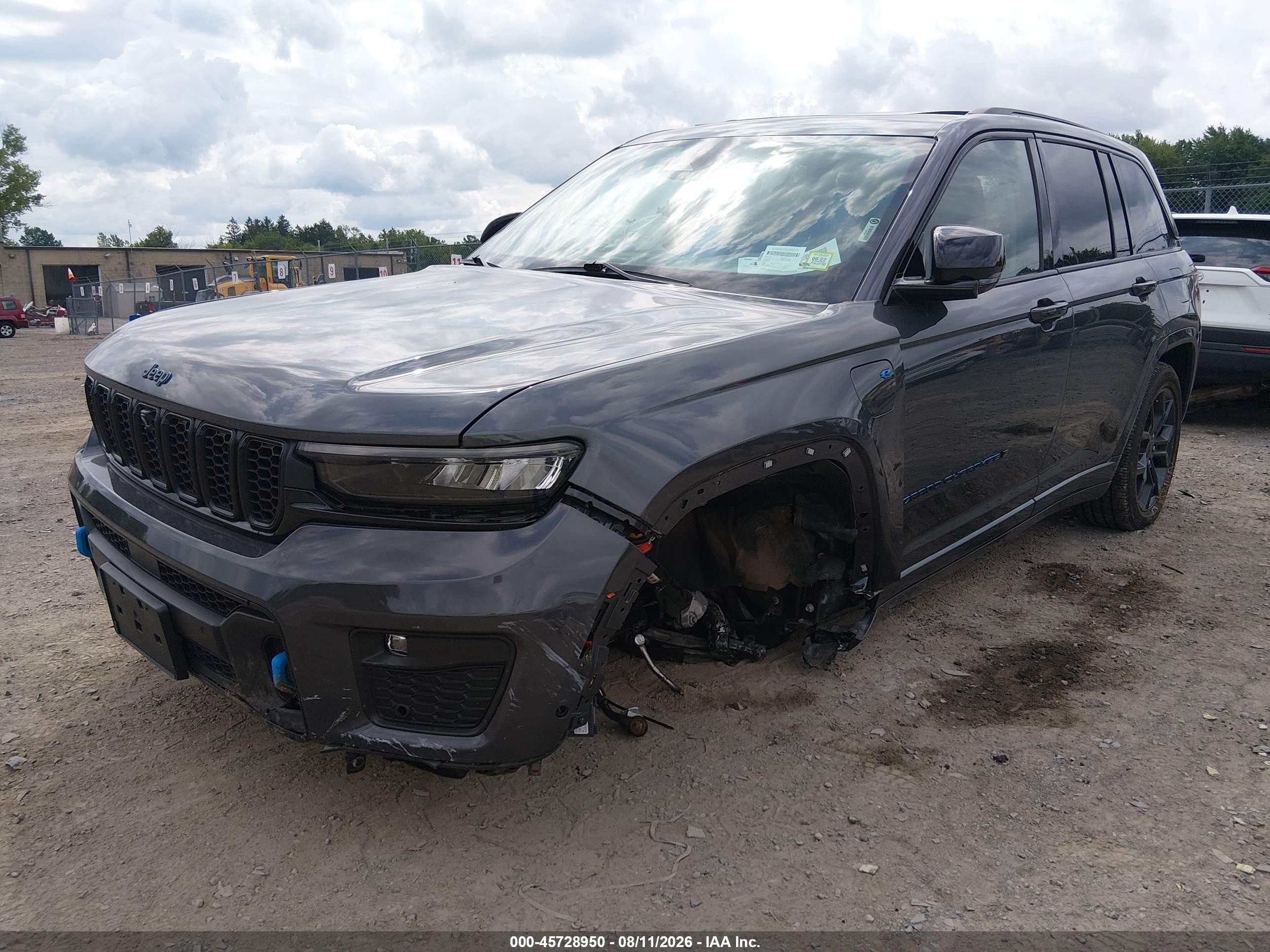2023 Jeep Grand Cherokee 4xe 30th Anniversary Gray vin: 1C4RJYB69P8905367