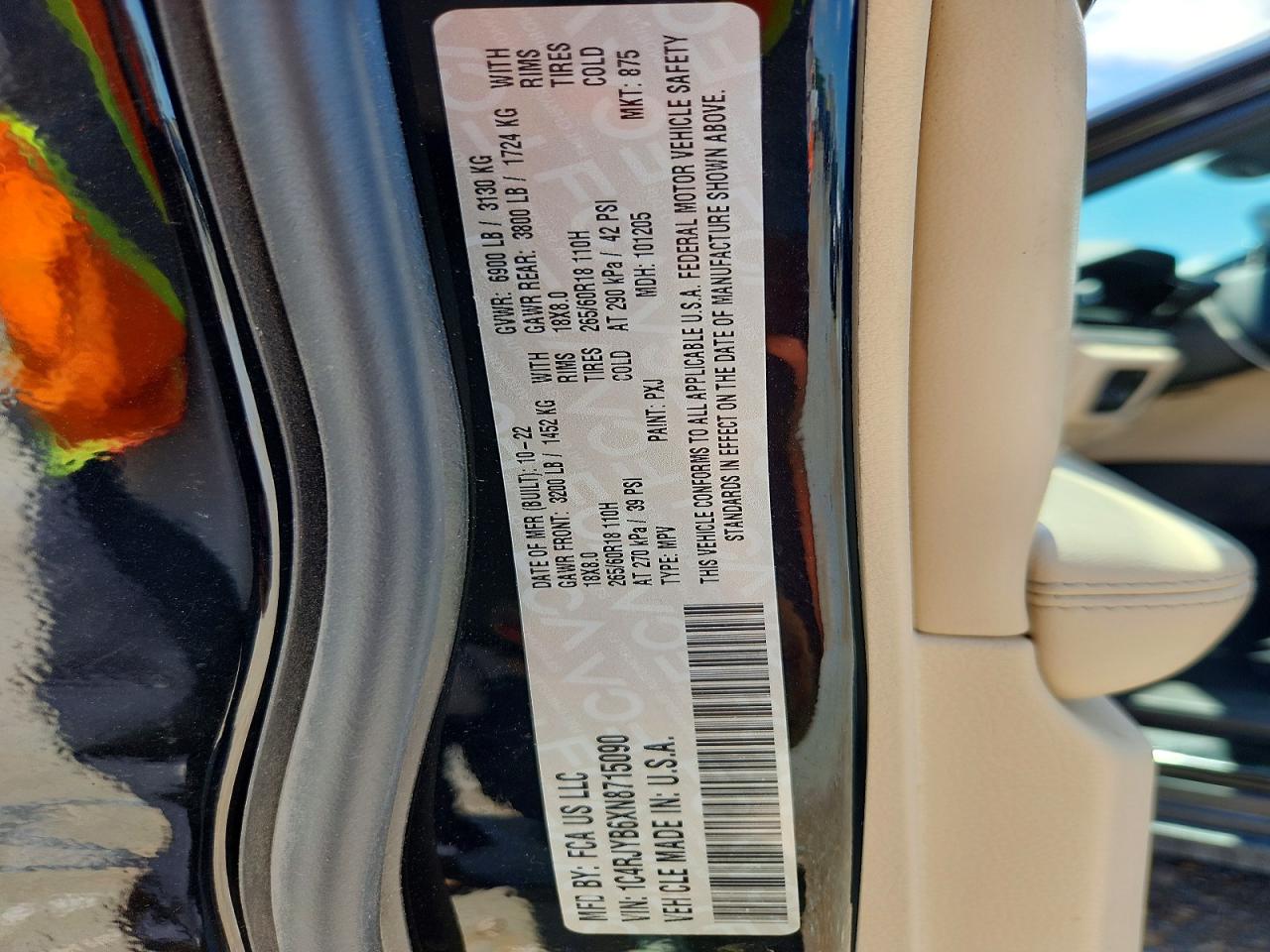 2022 Jeep Grand Cherokee Limited 4xe Black vin: 1C4RJYB6XN8715090