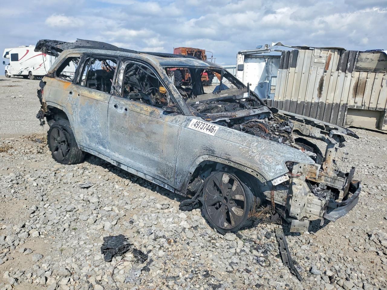 2022 Jeep Grand Cherokee Limited 4xe Пожар vin: 1C4RJYB6XN8755976