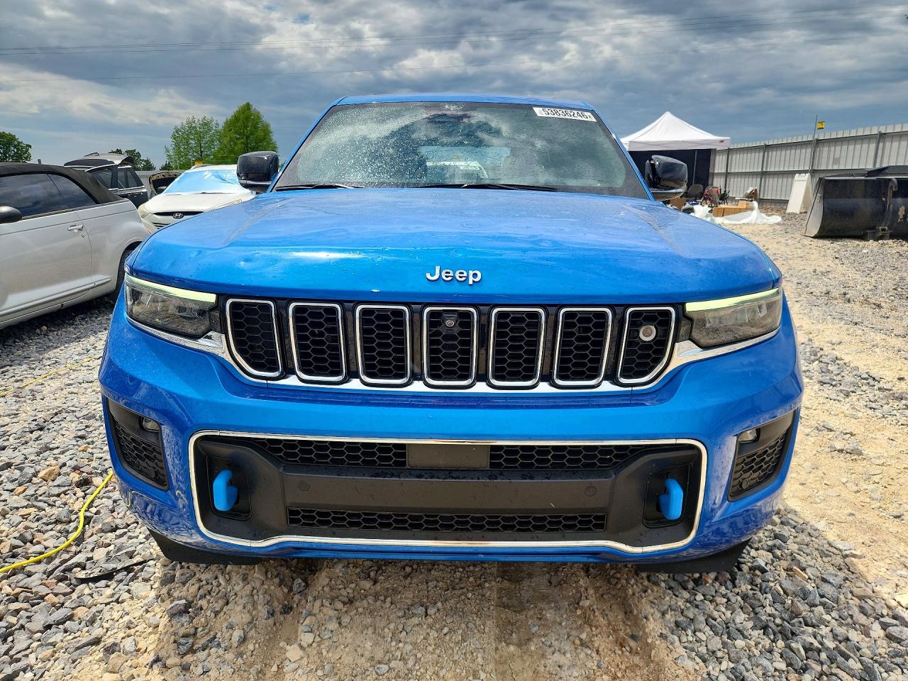 2023 Jeep Grand Cherokee Overland 4xe Blue vin: 1C4RJYD61P8769202