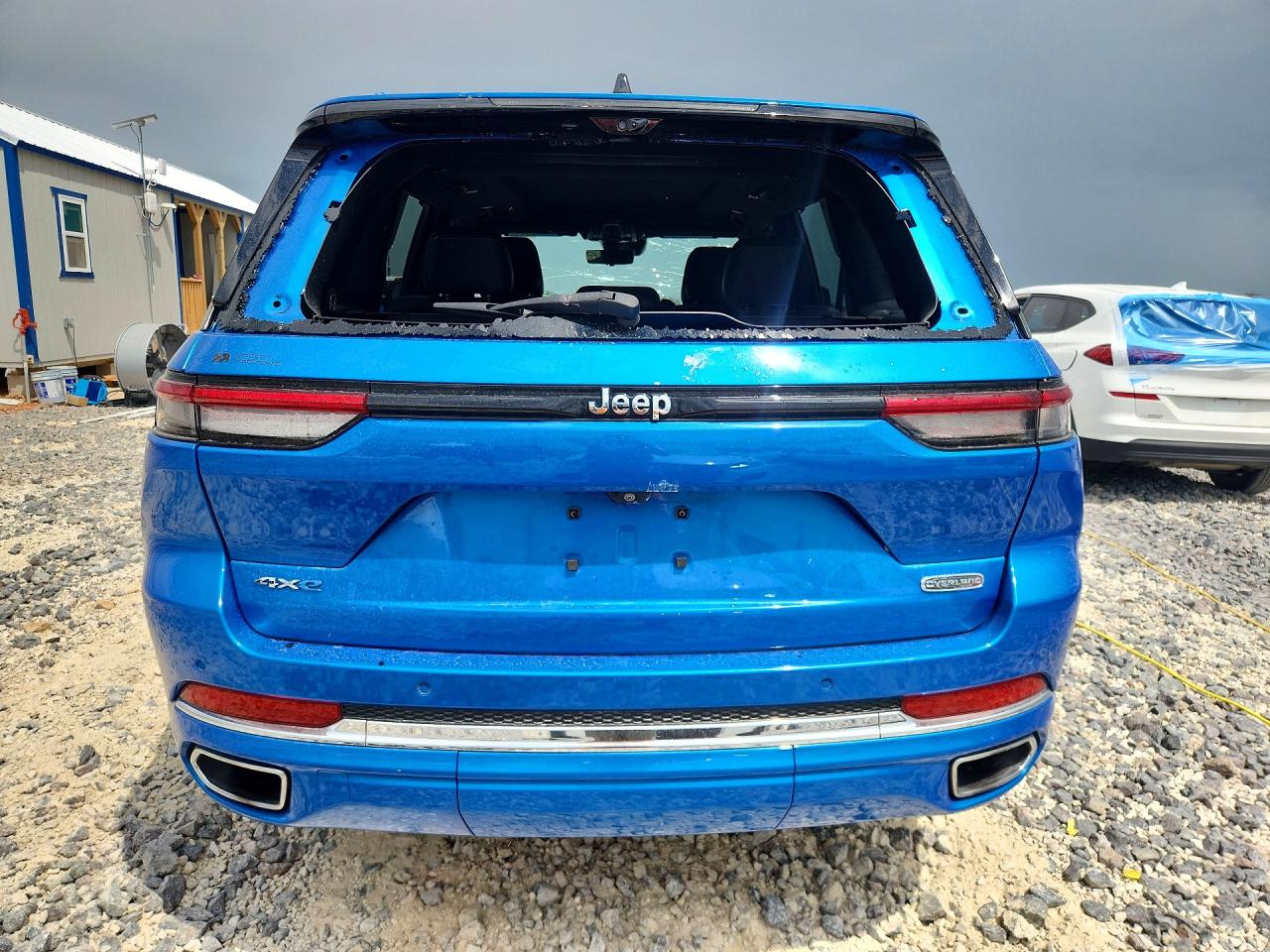 2023 Jeep Grand Cherokee Overland 4xe Blue vin: 1C4RJYD61P8769202