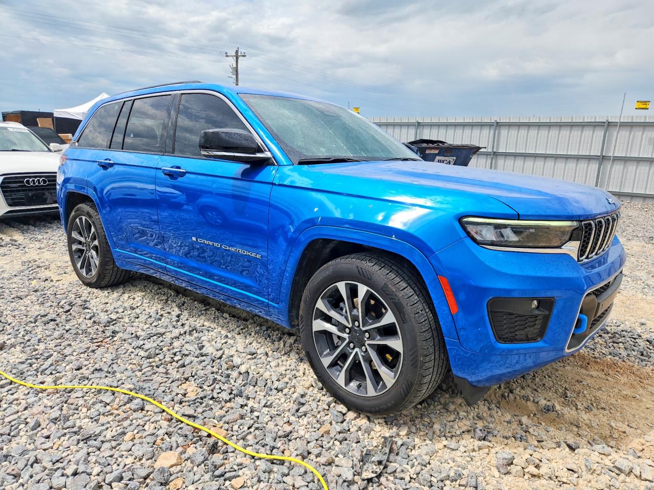 2023 Jeep Grand Cherokee Overland 4xe Blue vin: 1C4RJYD61P8769202