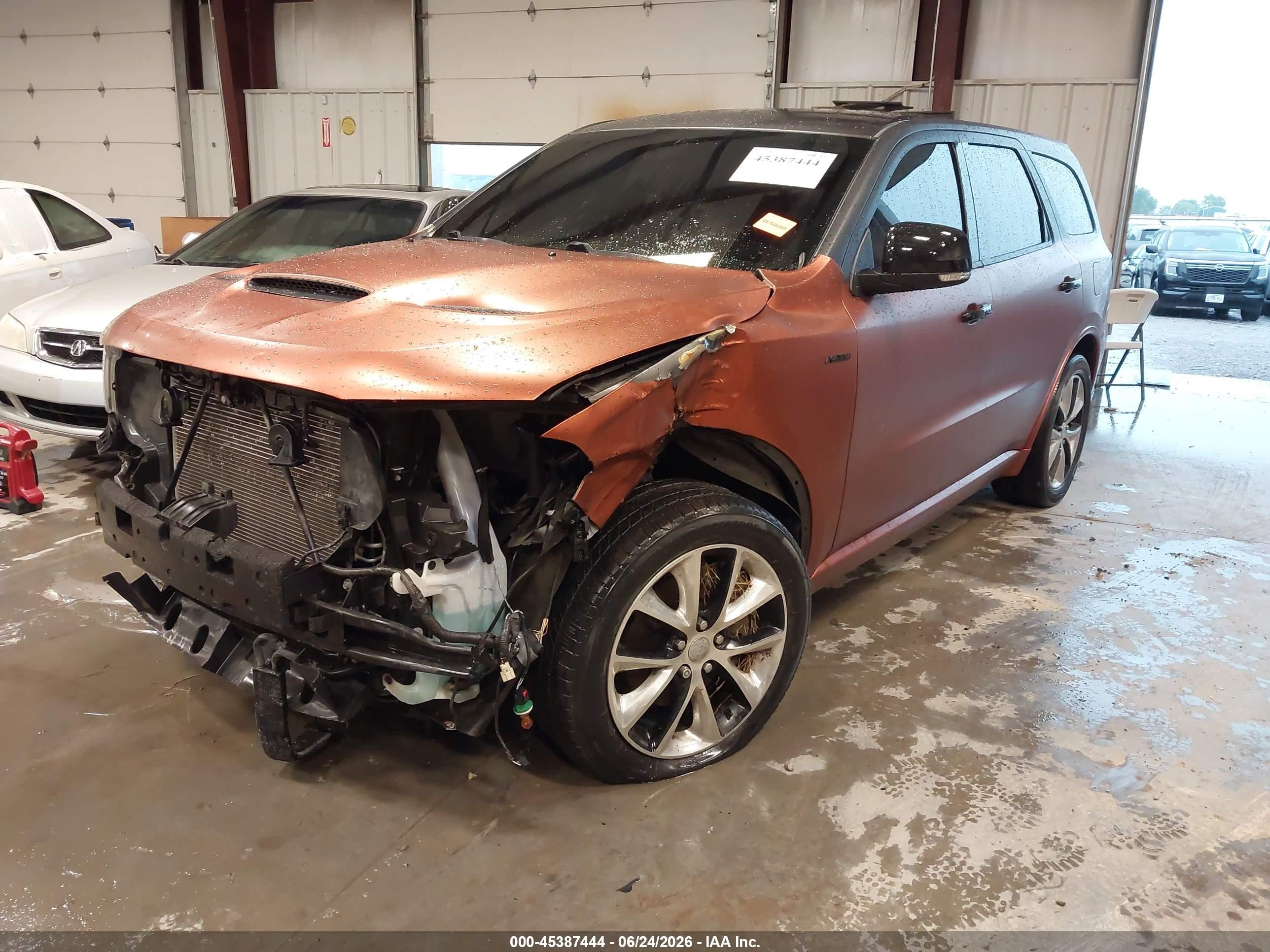 2014 Dodge Durango R/t Orange vin: 1C4SDHCT0EC560530