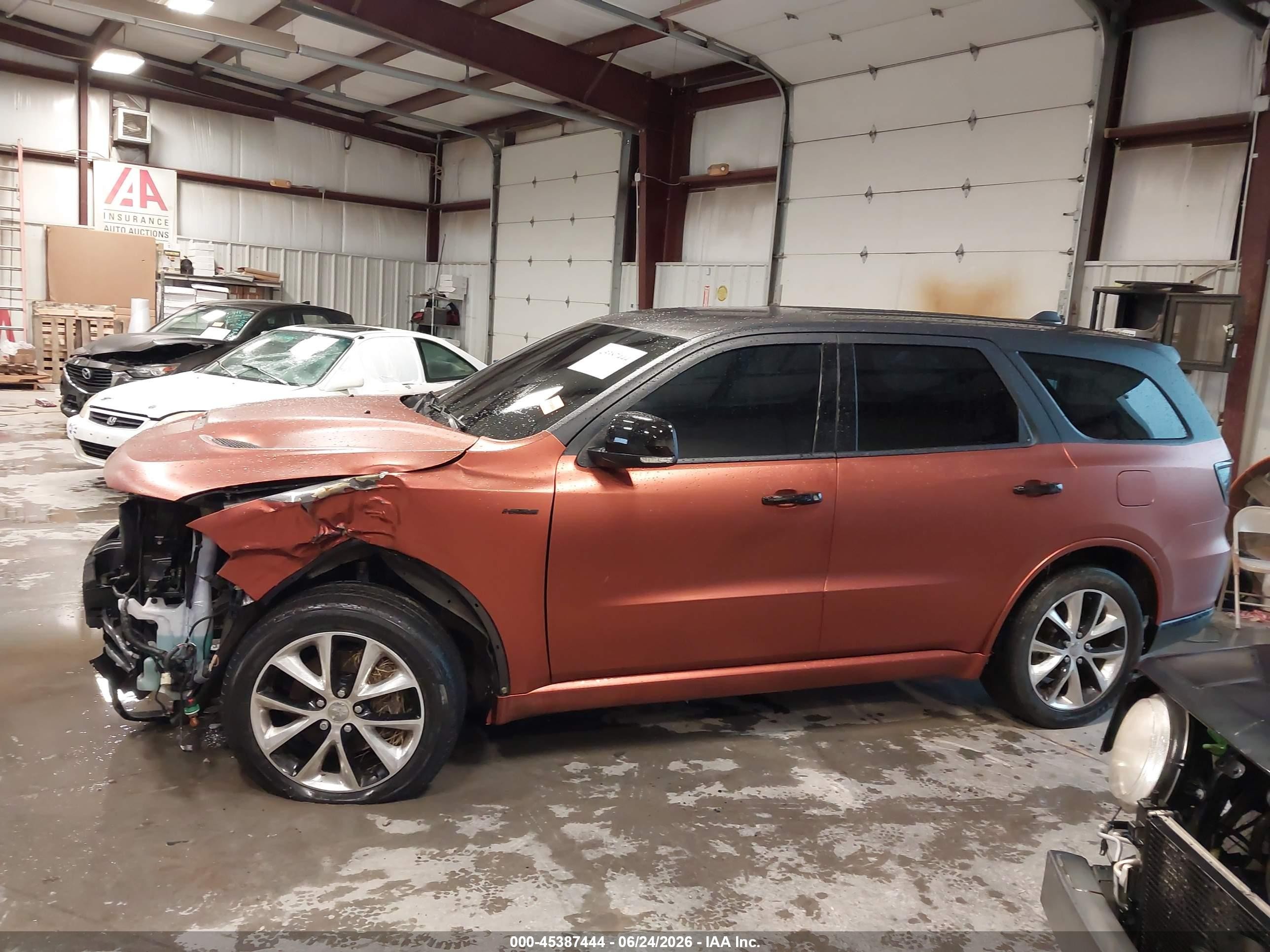 2014 Dodge Durango R/t Orange vin: 1C4SDHCT0EC560530