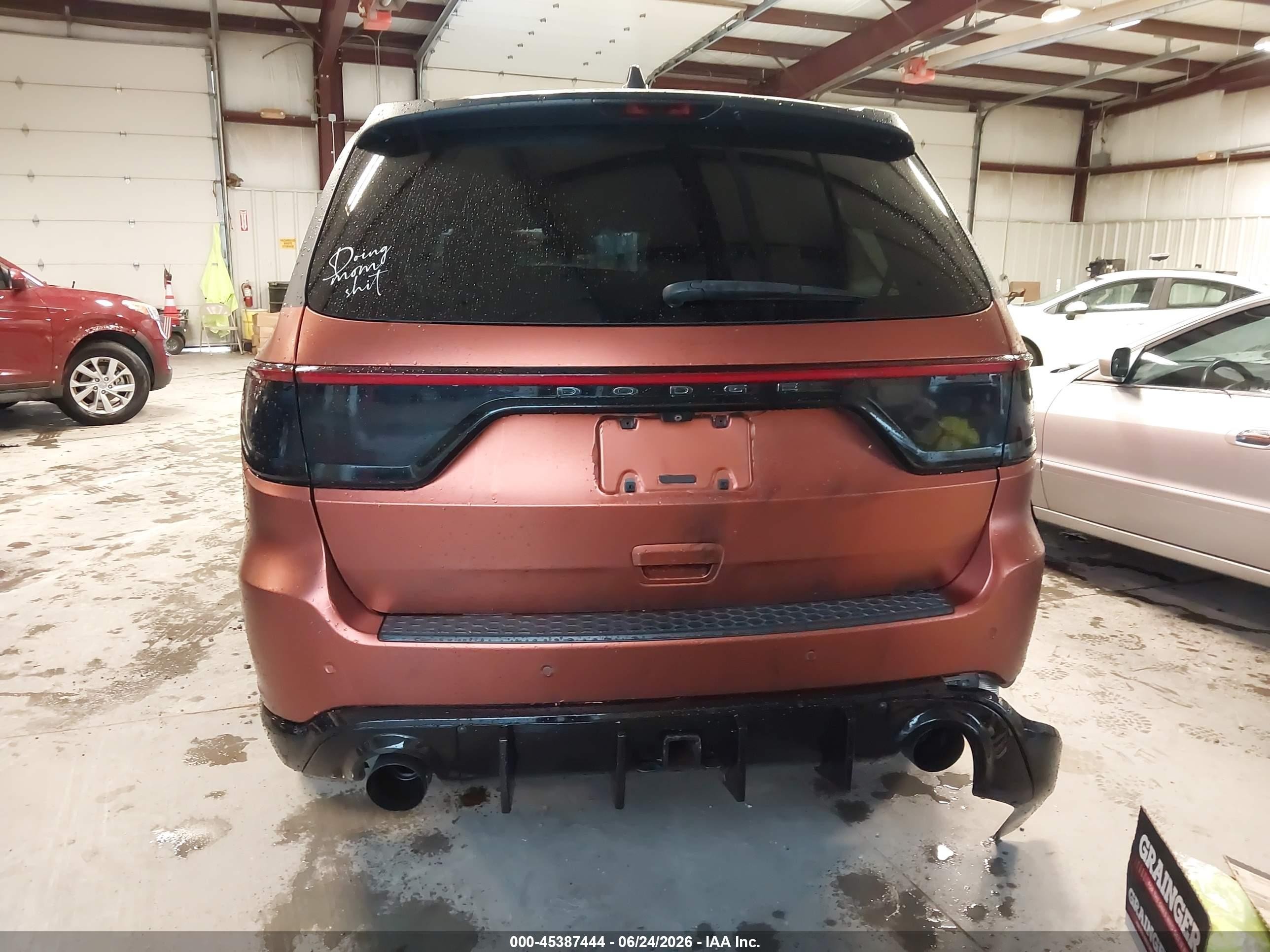 2014 Dodge Durango R/t Orange vin: 1C4SDHCT0EC560530