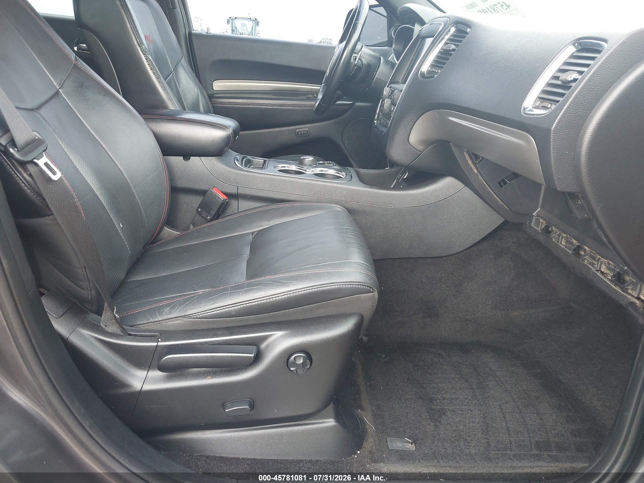 2015 Dodge Durango R/t Серый vin: 1C4SDHCT0FC833998