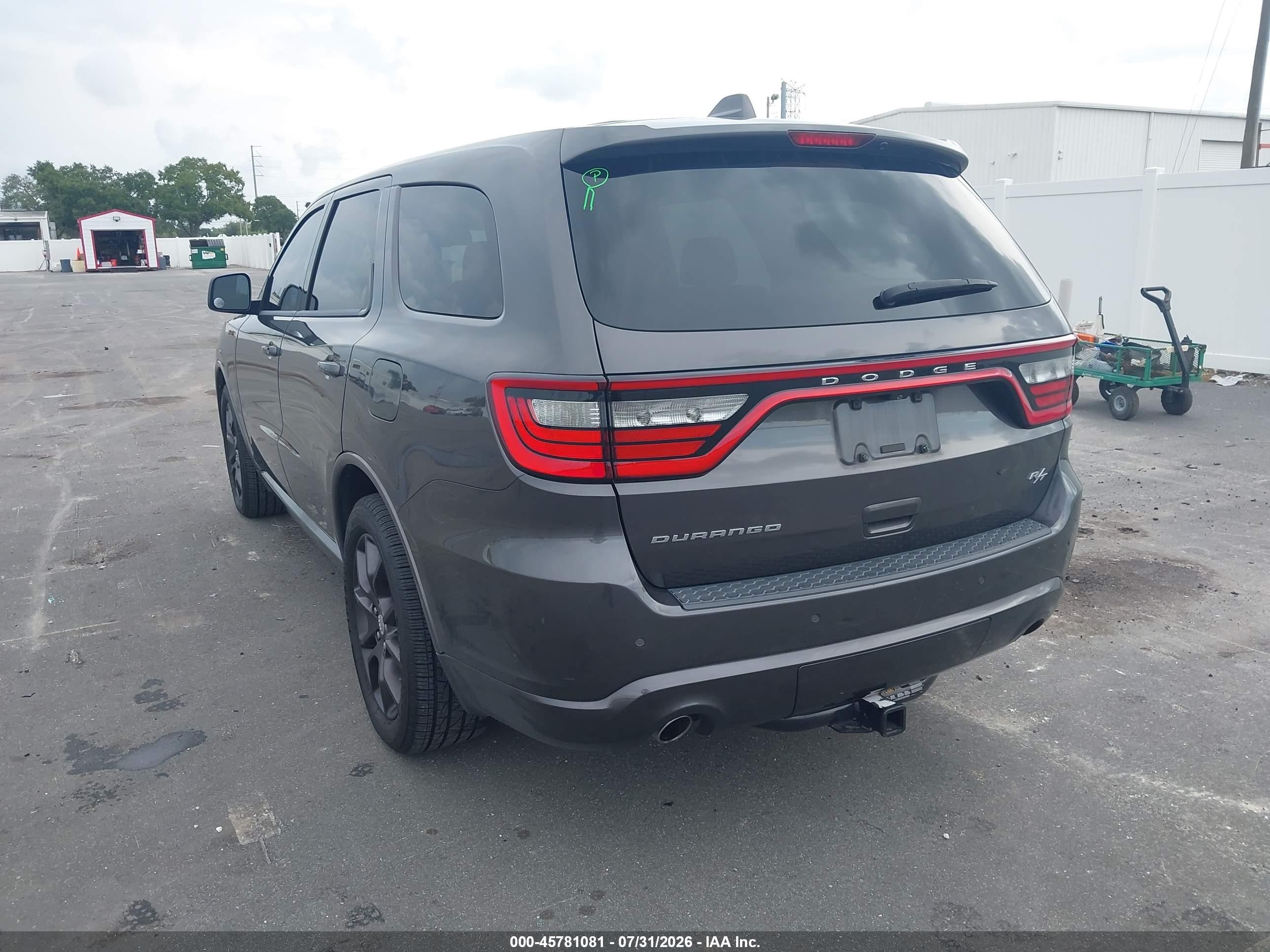 2015 Dodge Durango R/t Серый vin: 1C4SDHCT0FC833998