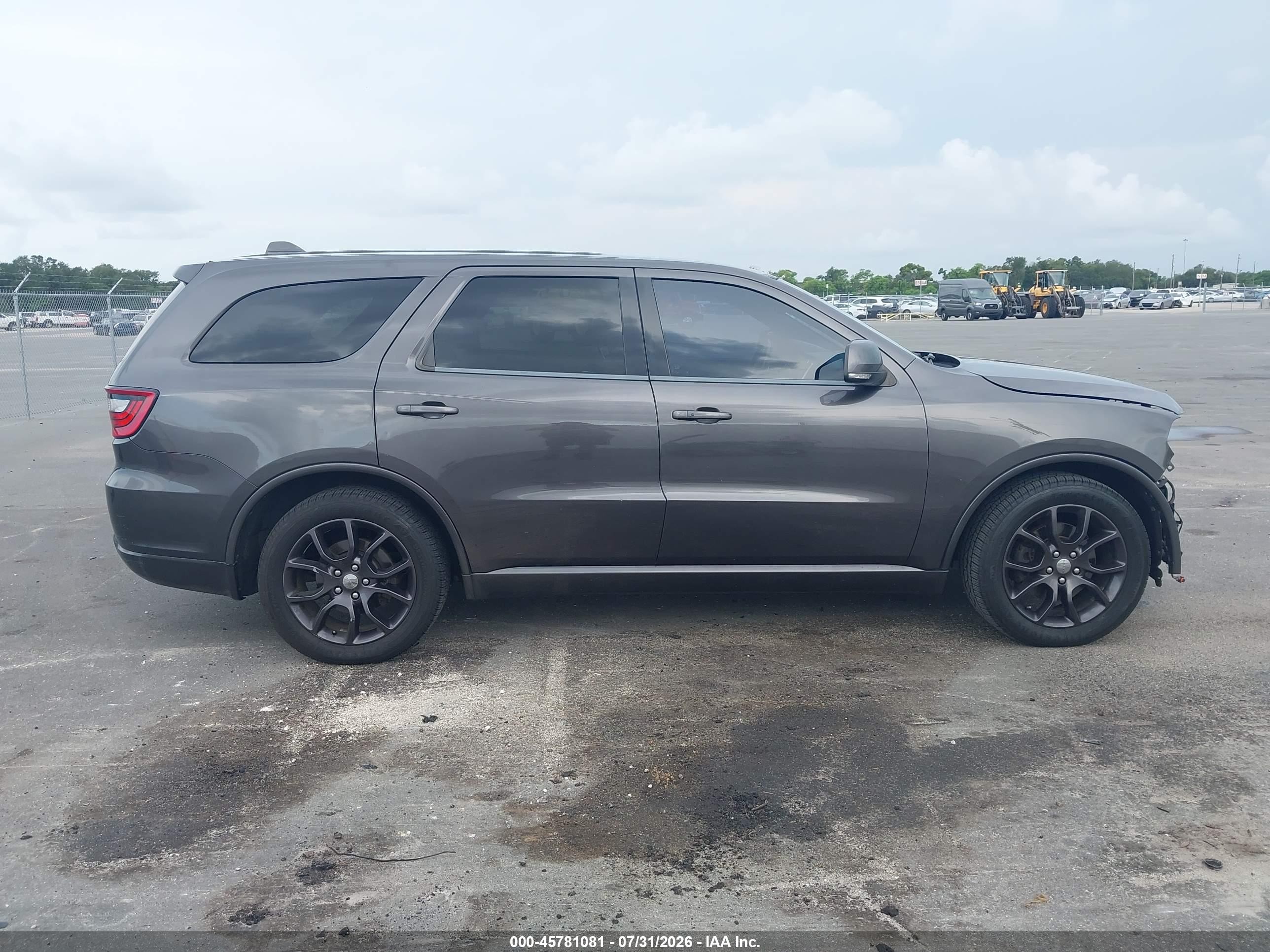 2015 Dodge Durango R/t Серый vin: 1C4SDHCT0FC833998
