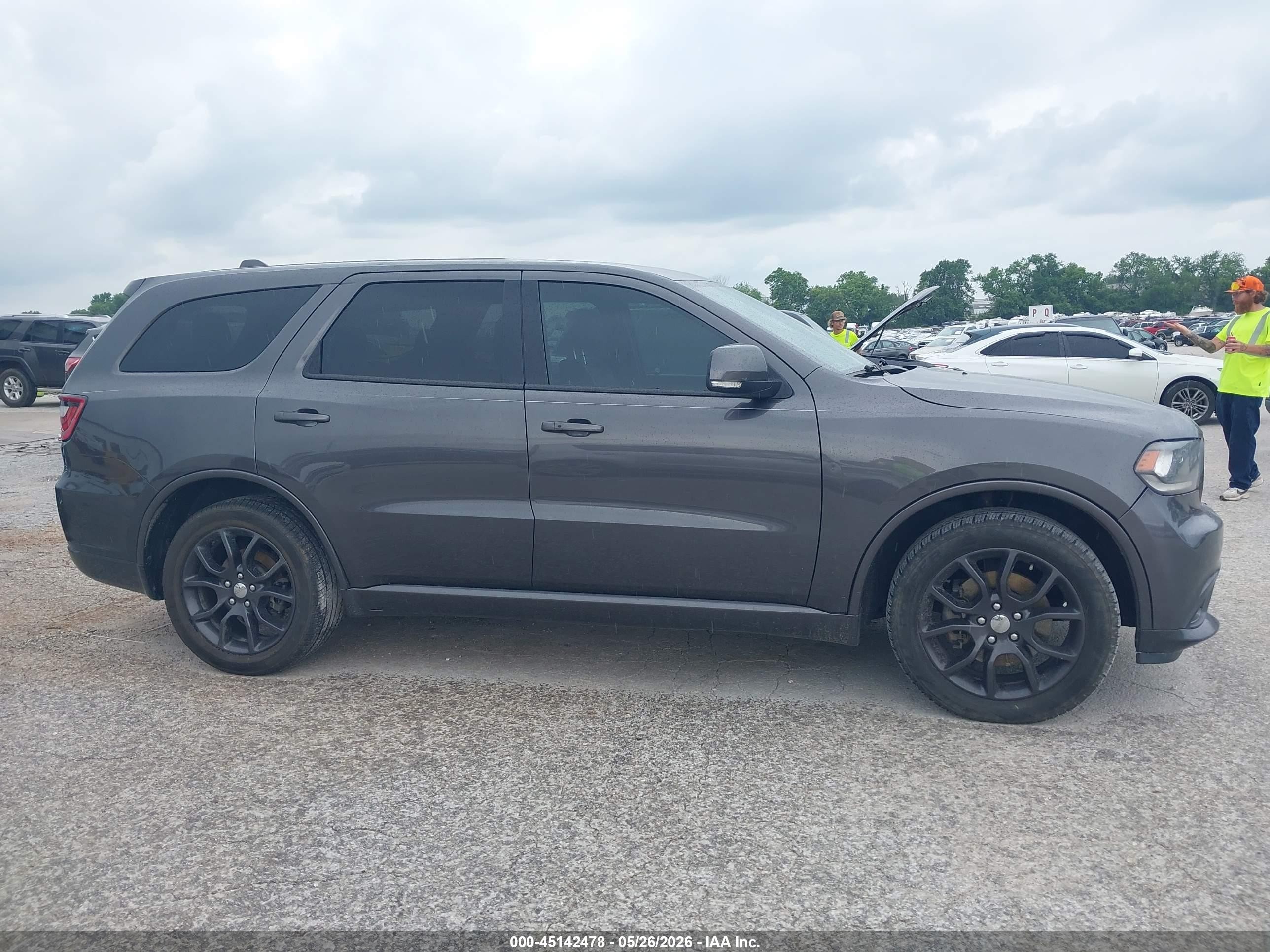 2015 Dodge Durango R/t Gray vin: 1C4SDHCT0FC850137