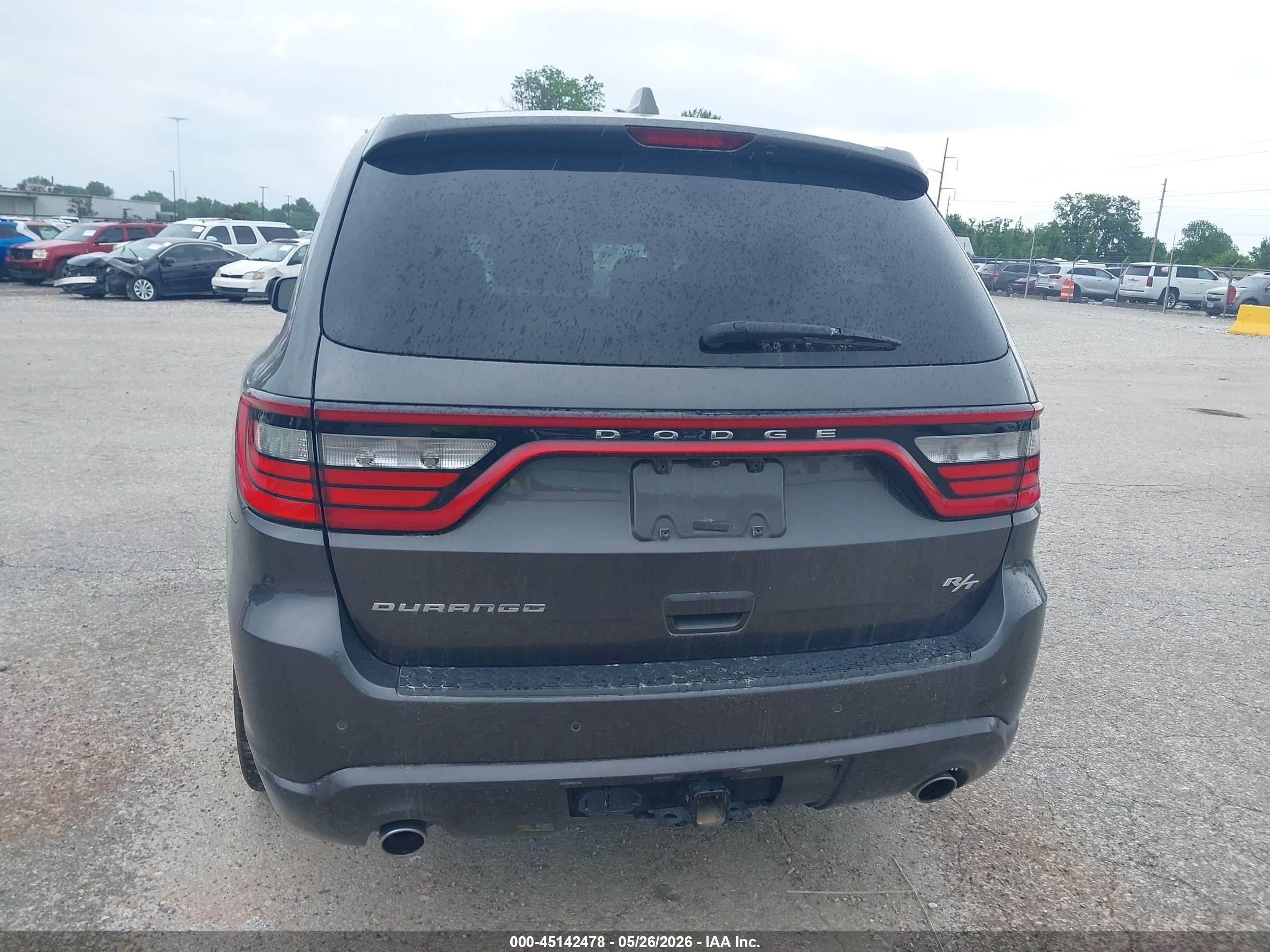 2015 Dodge Durango R/t Gray vin: 1C4SDHCT0FC850137