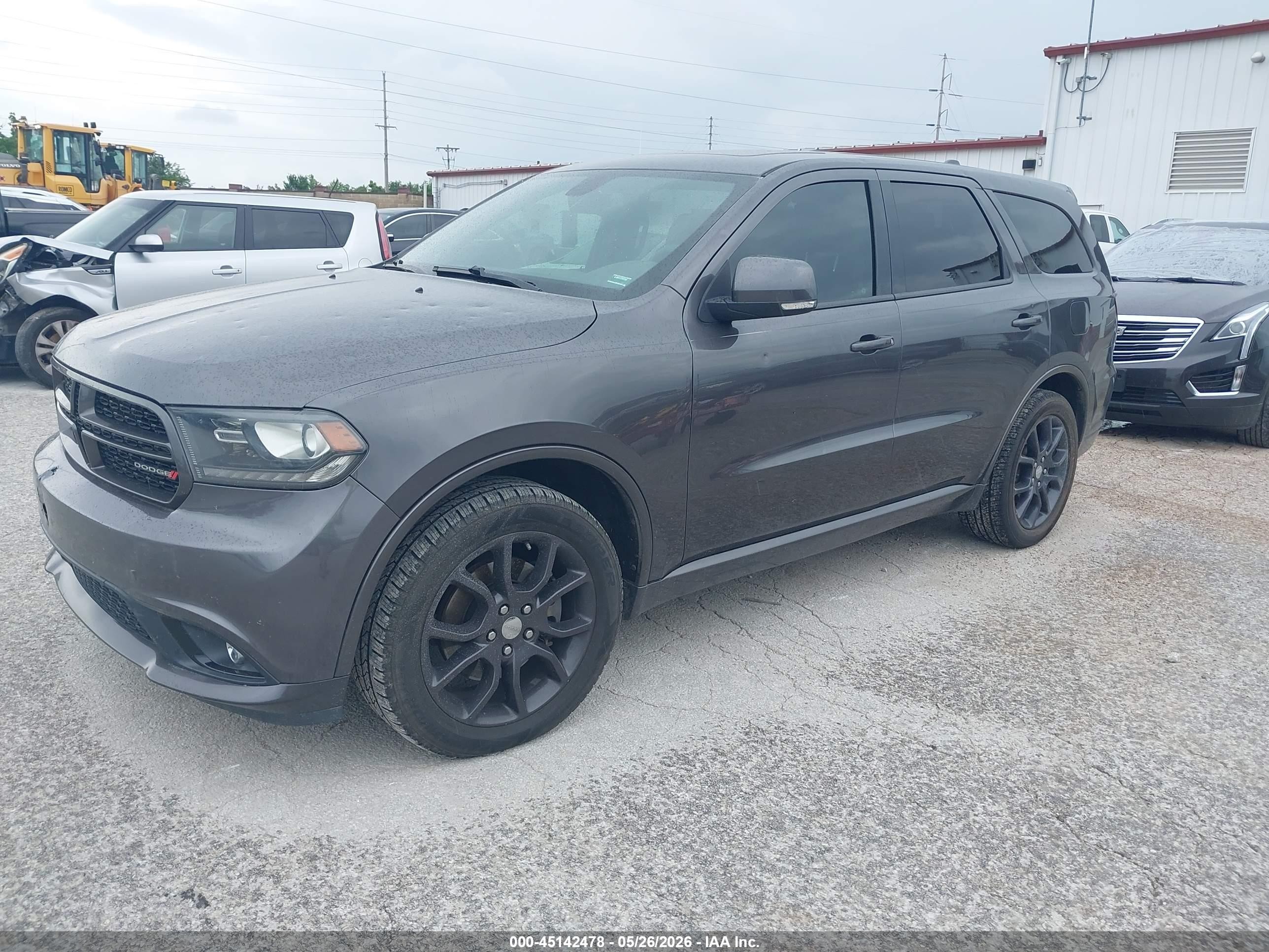 2015 Dodge Durango R/t Gray vin: 1C4SDHCT0FC850137