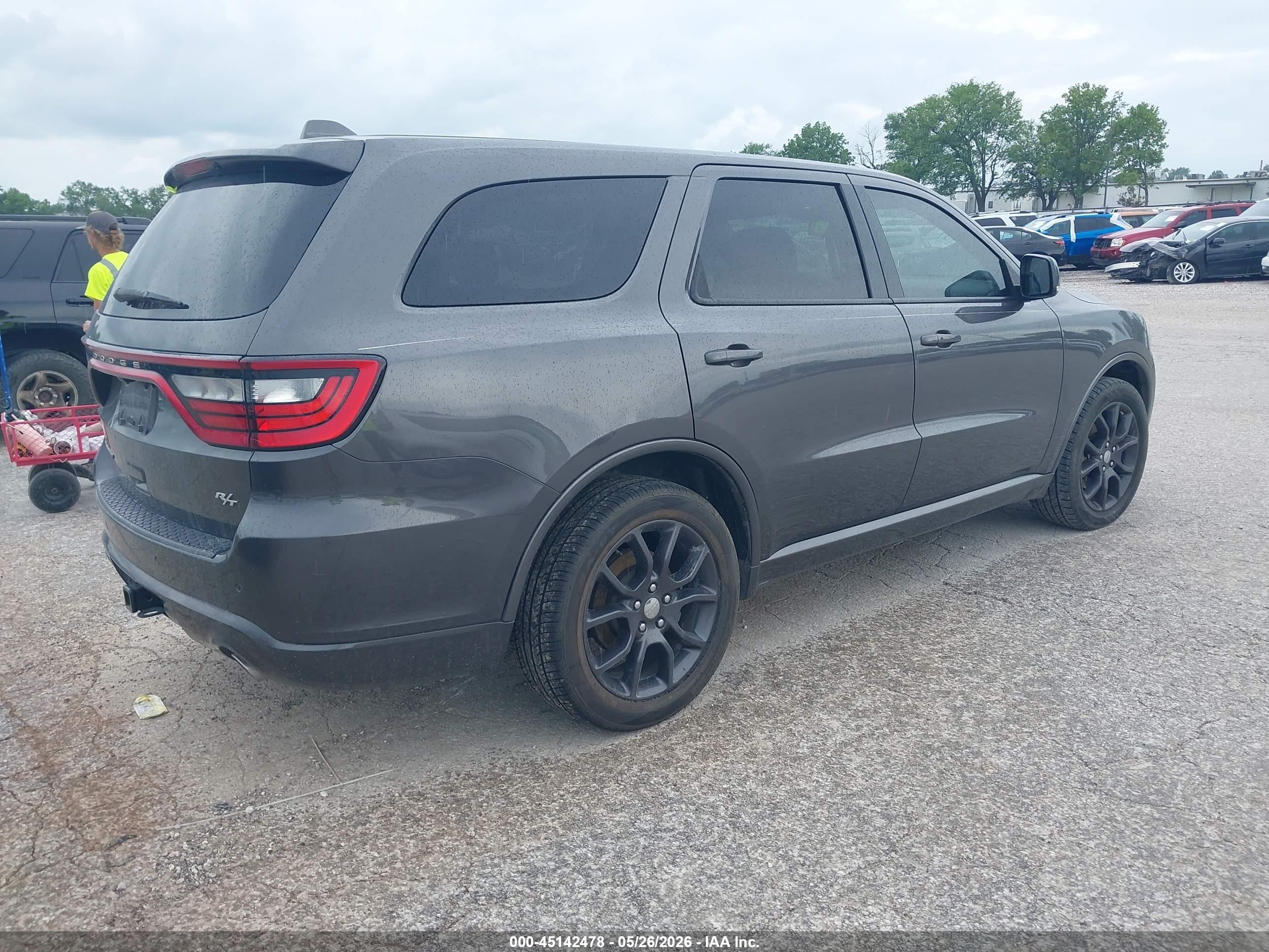 2015 Dodge Durango R/t Gray vin: 1C4SDHCT0FC850137