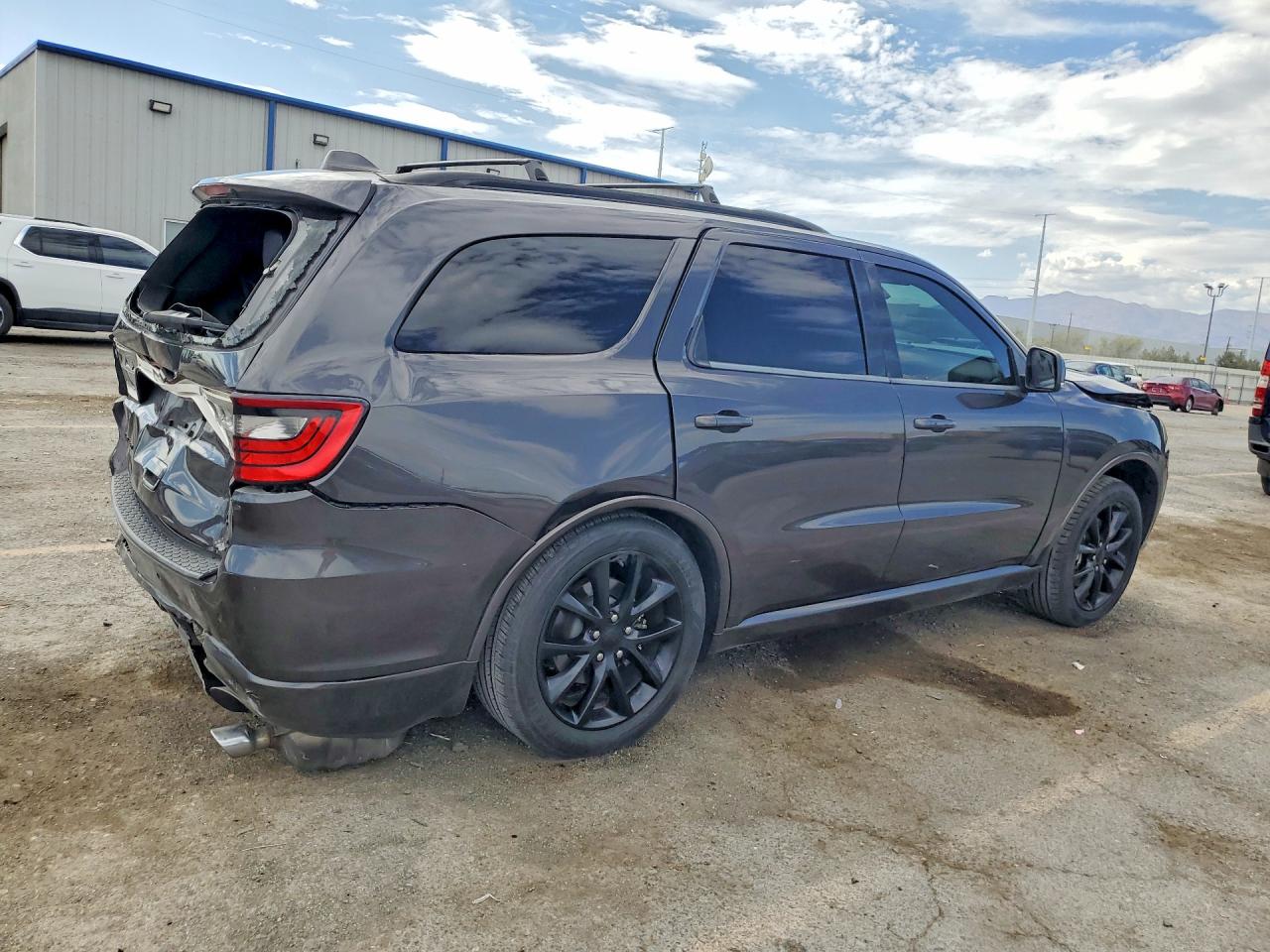 2018 Dodge Durango R/t Gray vin: 1C4SDHCT0JC114596