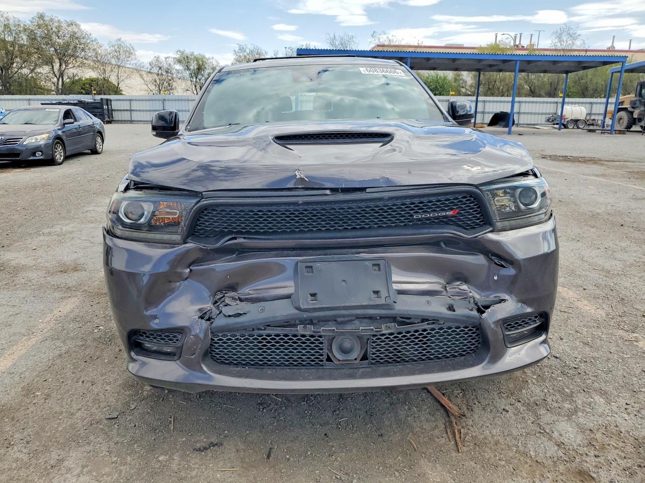 2018 Dodge Durango R/t Gray vin: 1C4SDHCT0JC114596