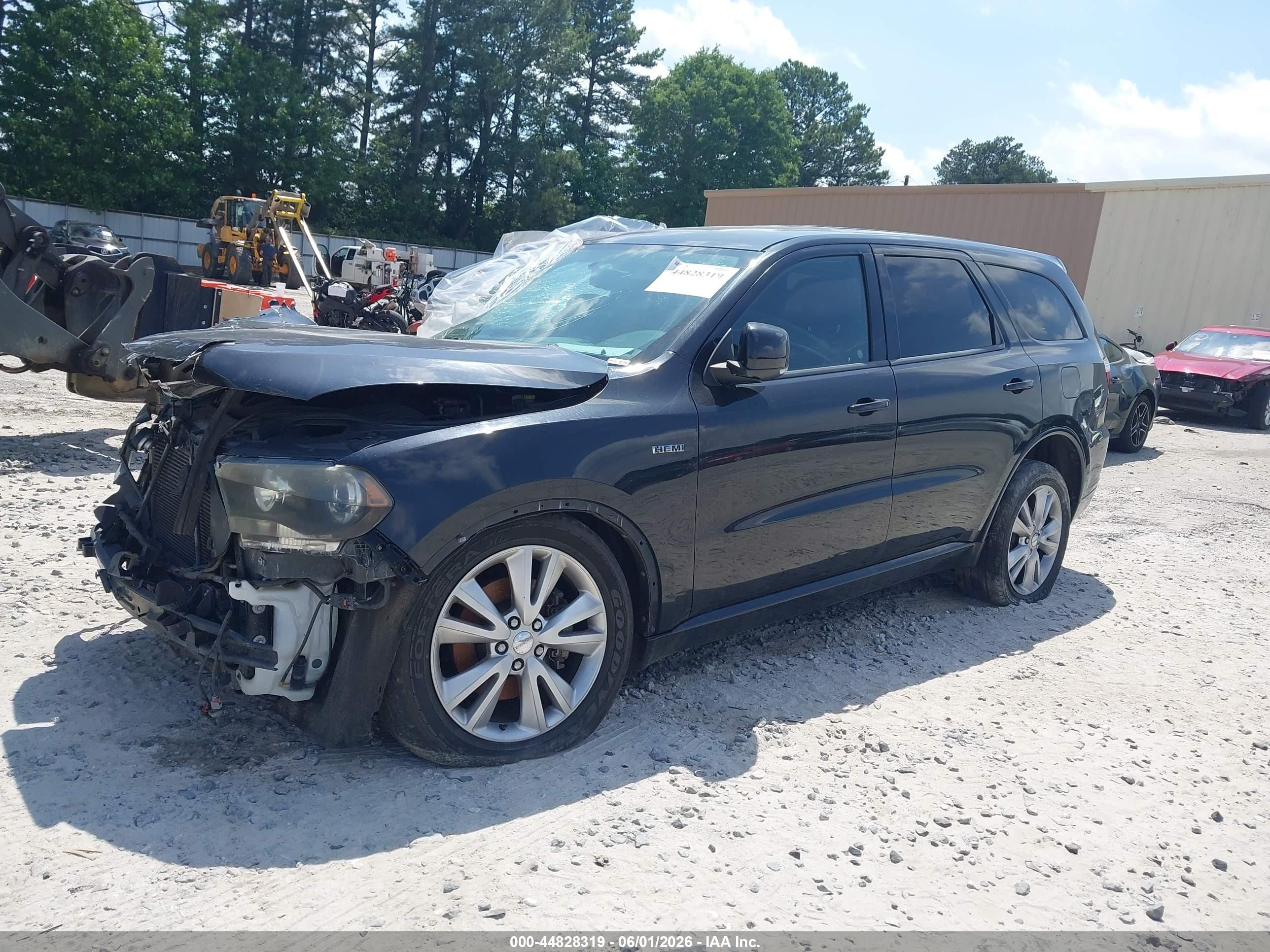 2012 Dodge Durango R/t Black vin: 1C4SDHCT1CC188242