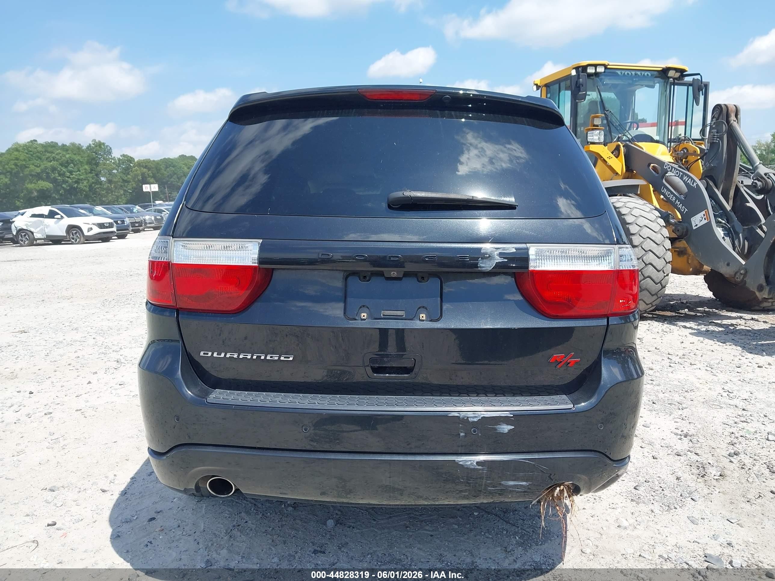 2012 Dodge Durango R/t Black vin: 1C4SDHCT1CC188242