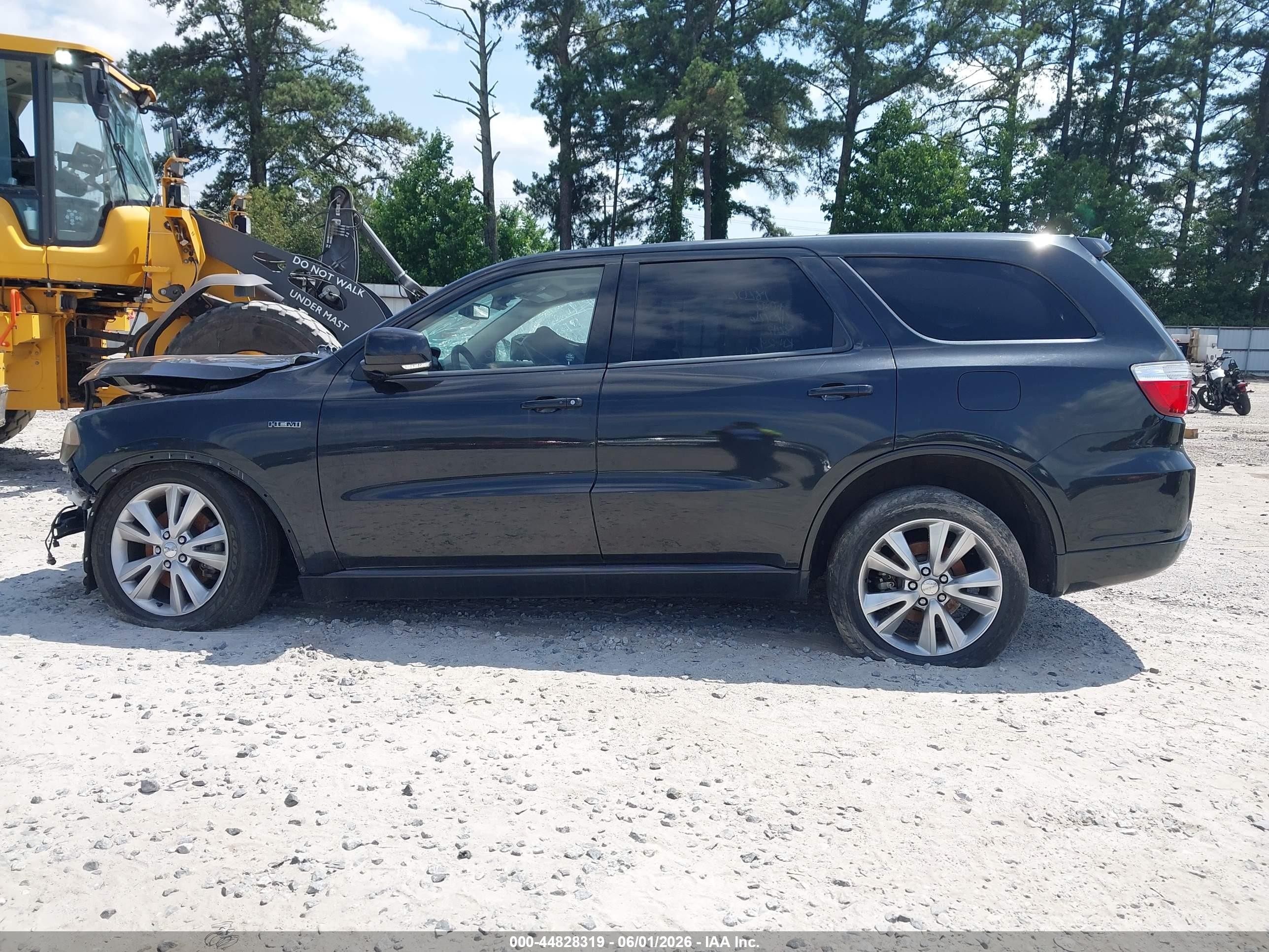 2012 Dodge Durango R/t Black vin: 1C4SDHCT1CC188242
