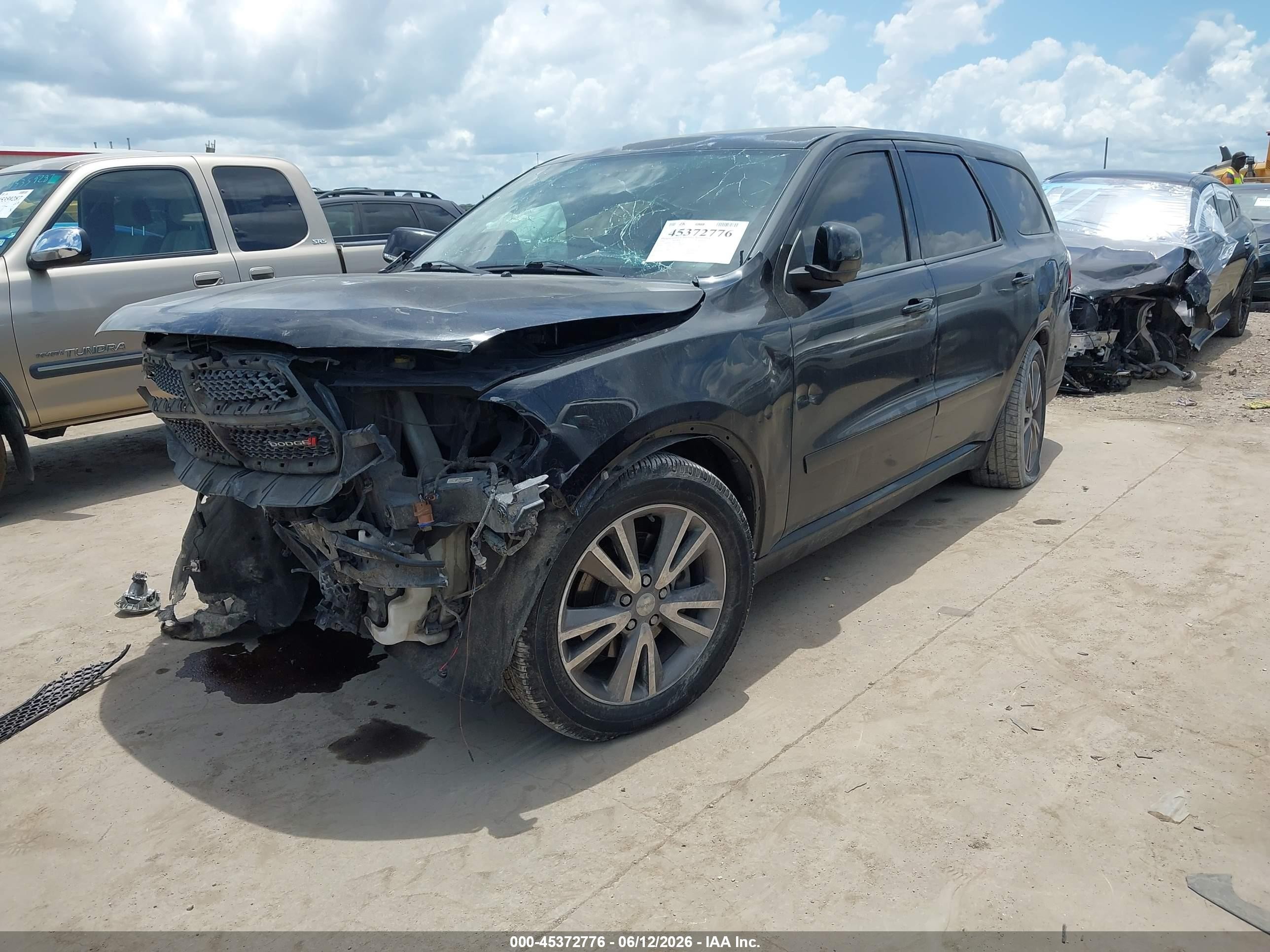 2013 Dodge Durango R/t Black vin: 1C4SDHCT1DC672526