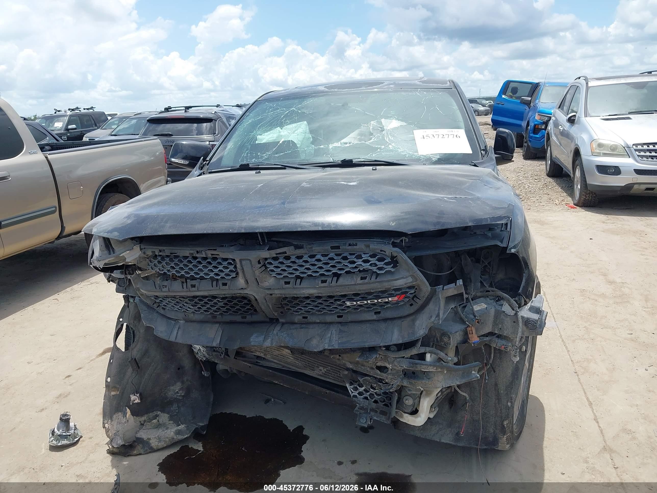 2013 Dodge Durango R/t Black vin: 1C4SDHCT1DC672526
