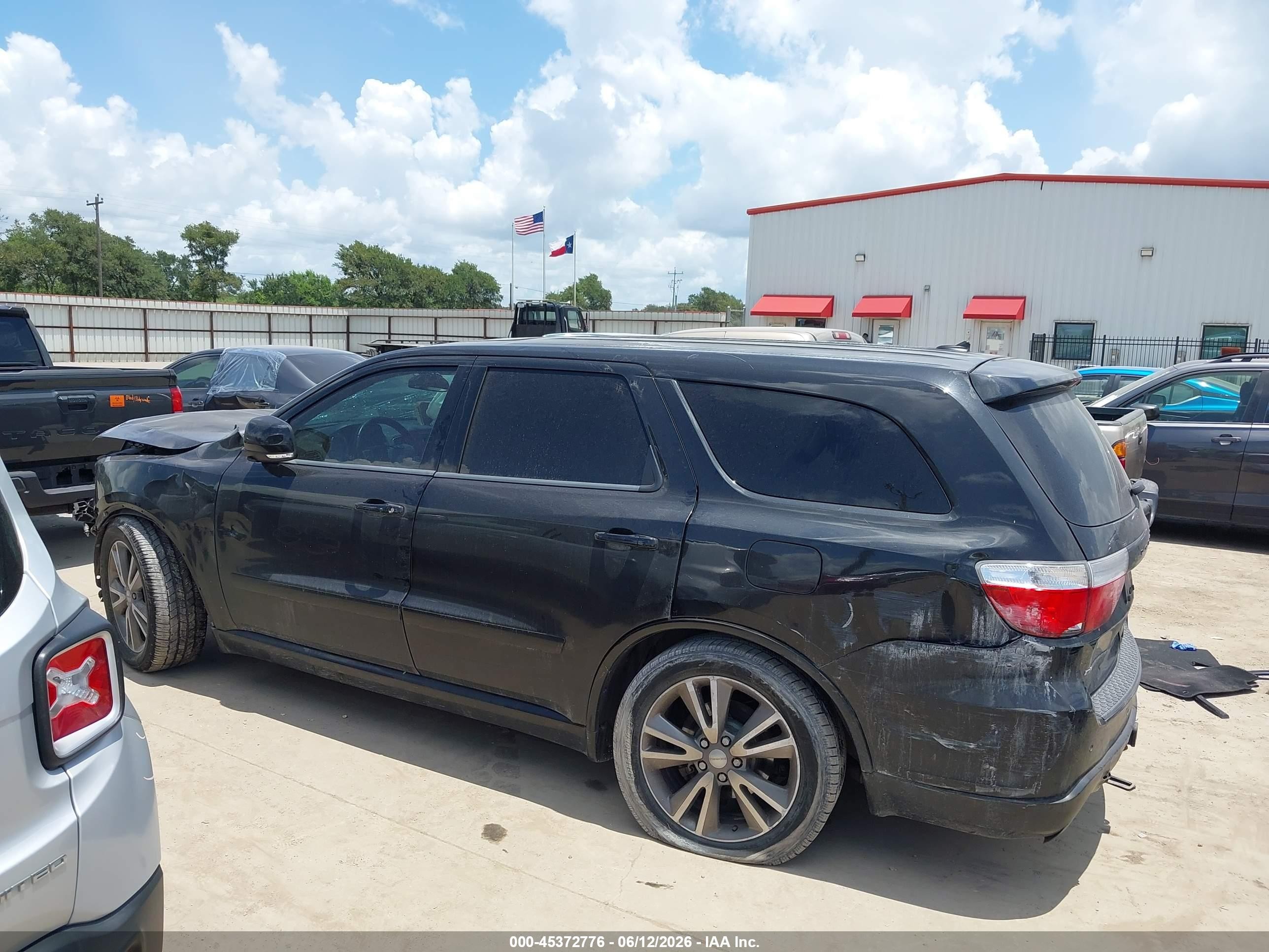 2013 Dodge Durango R/t Black vin: 1C4SDHCT1DC672526