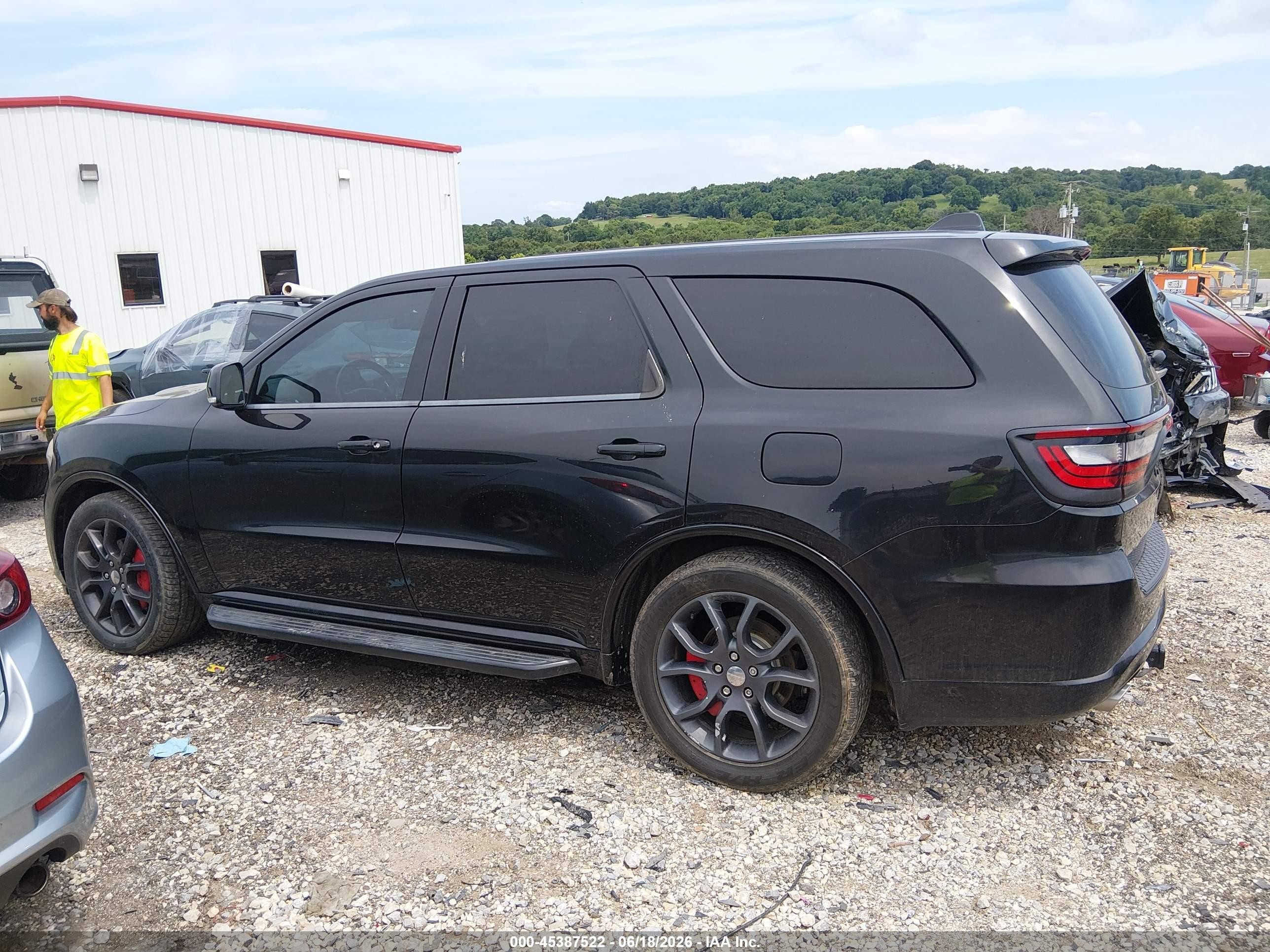 2015 Dodge Durango R/t Black vin: 1C4SDHCT1FC833914