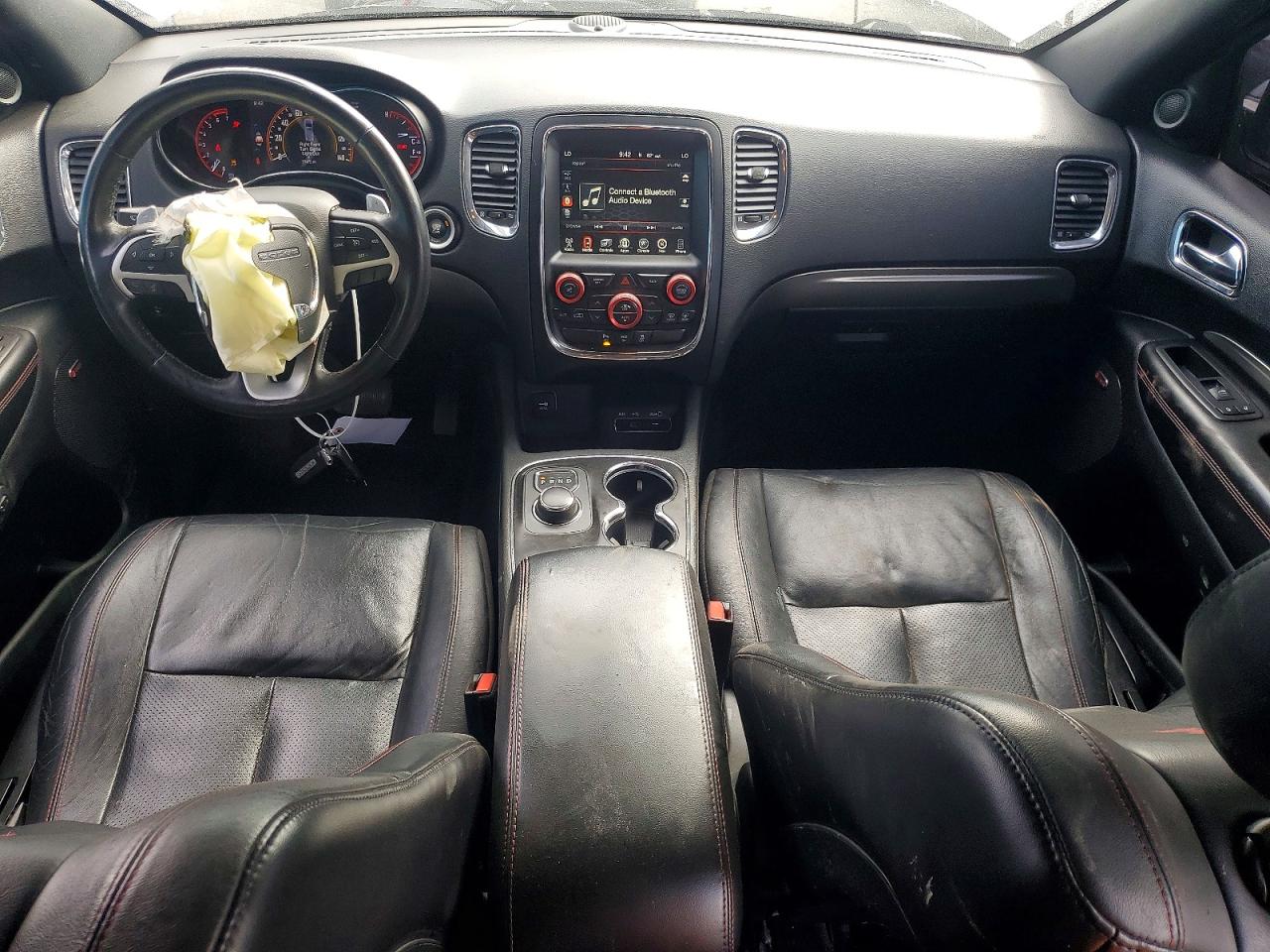 2015 Dodge Durango R/t White vin: 1C4SDHCT1FC907316