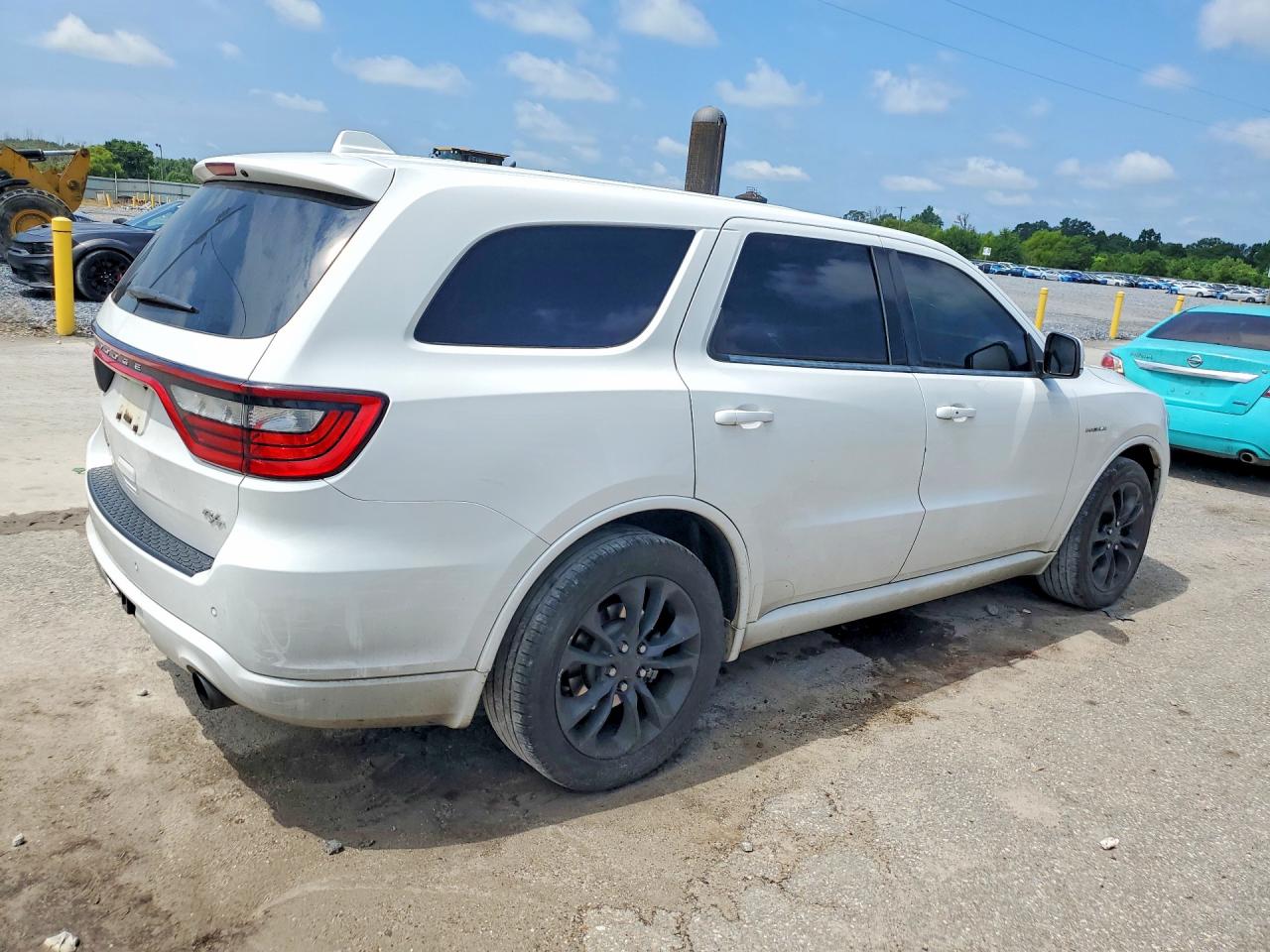 2020 Dodge Durango R/t Белый vin: 1C4SDHCT1LC259438
