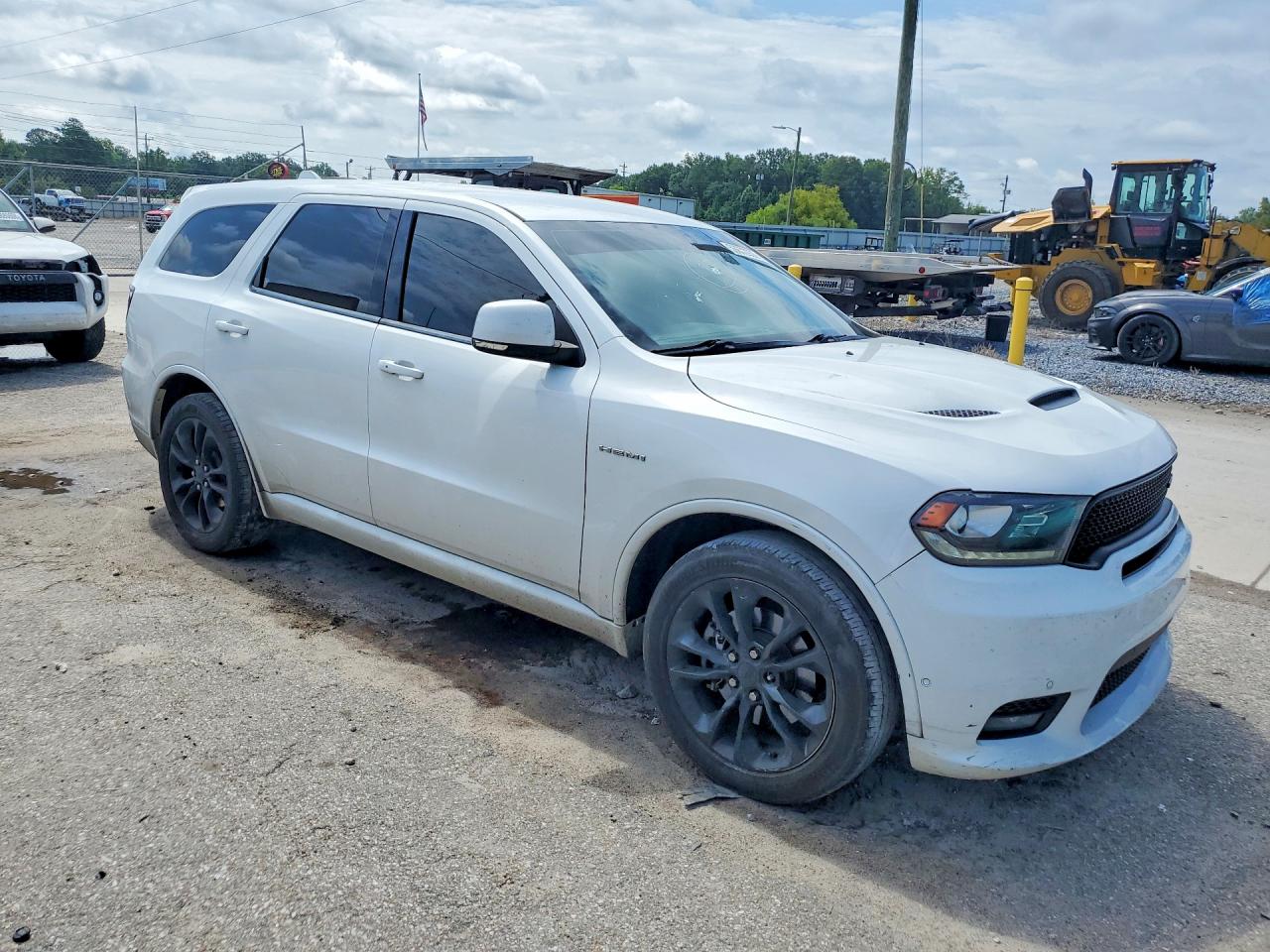2020 Dodge Durango R/t Белый vin: 1C4SDHCT1LC259438