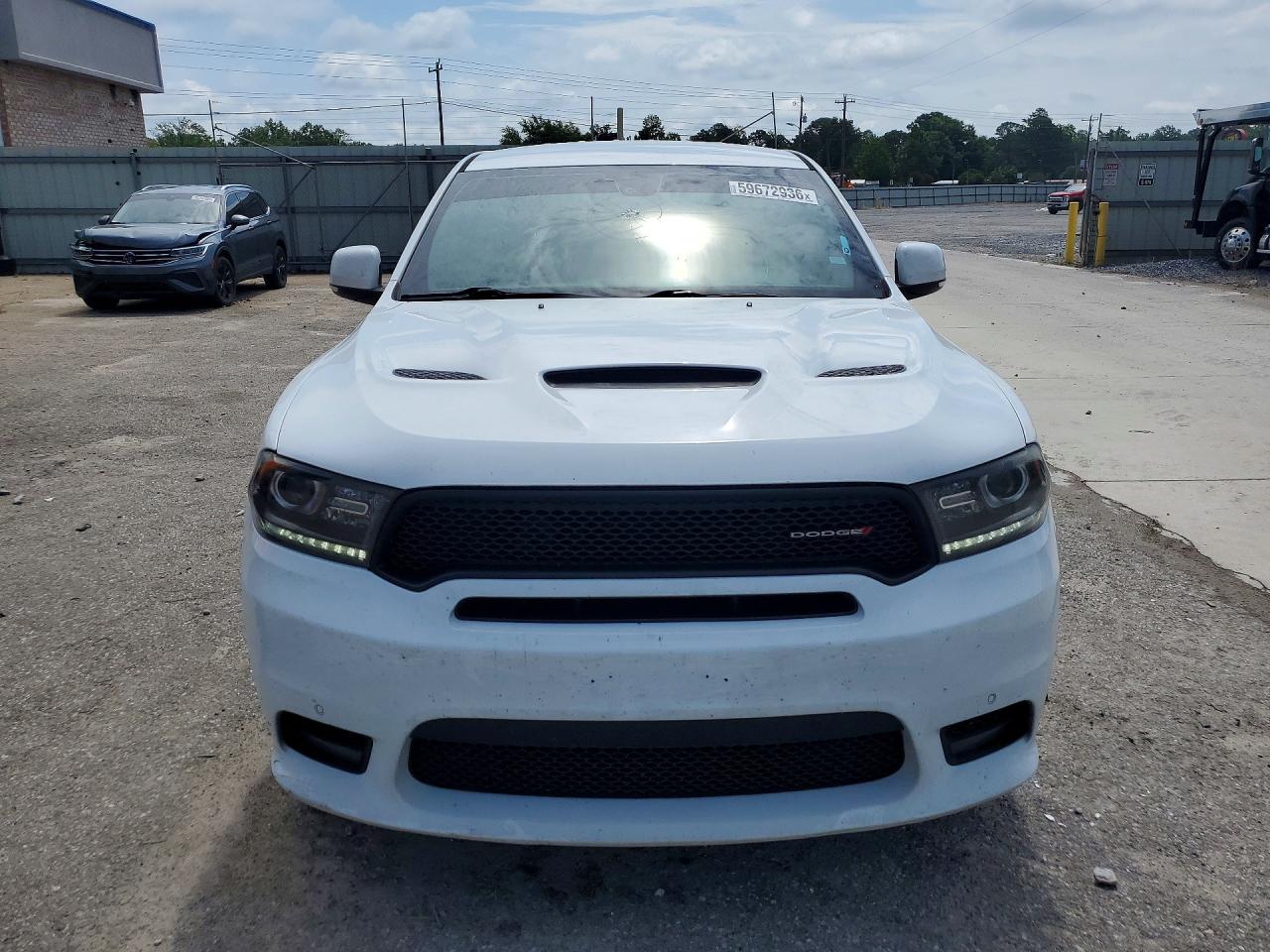 2020 Dodge Durango R/t Белый vin: 1C4SDHCT1LC259438