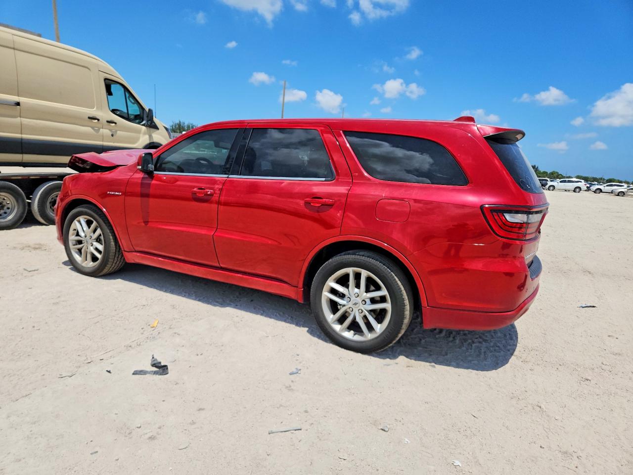 2021 Dodge Durango R Red vin: 1C4SDHCT1MC824952