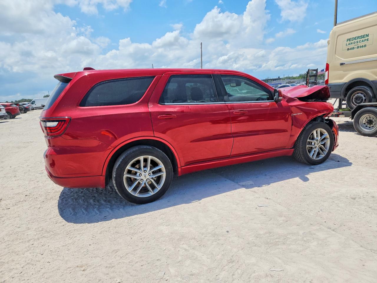 2021 Dodge Durango R Red vin: 1C4SDHCT1MC824952