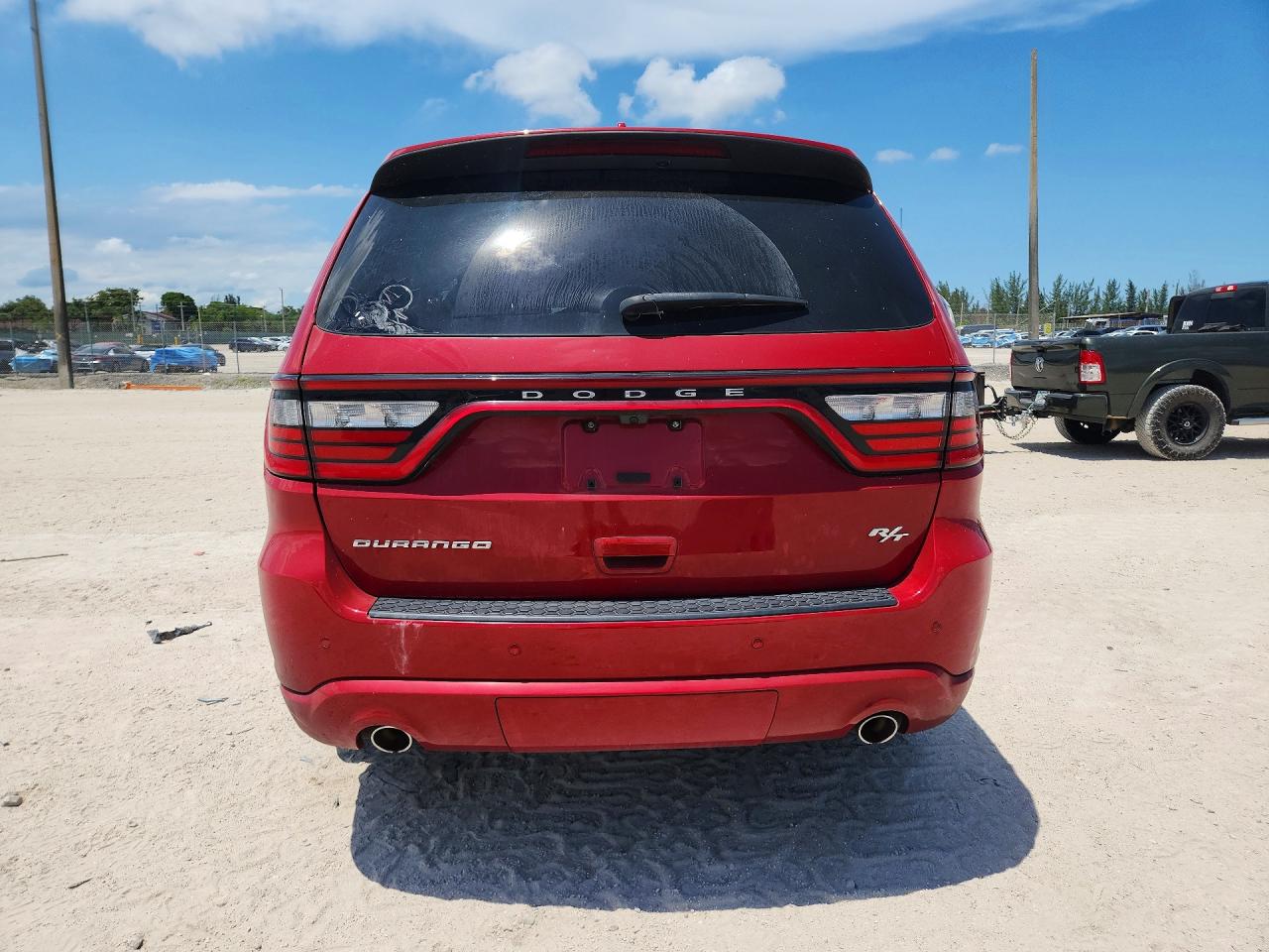 2021 Dodge Durango R Red vin: 1C4SDHCT1MC824952