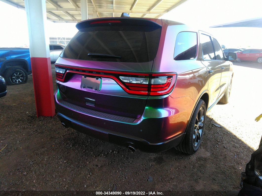 2021 Dodge Durango R/t Green vin: 1C4SDHCT1MC846837