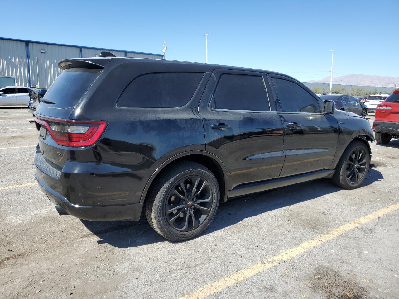 2021 Dodge Durango R/t Black vin: 1C4SDHCT1MC846837
