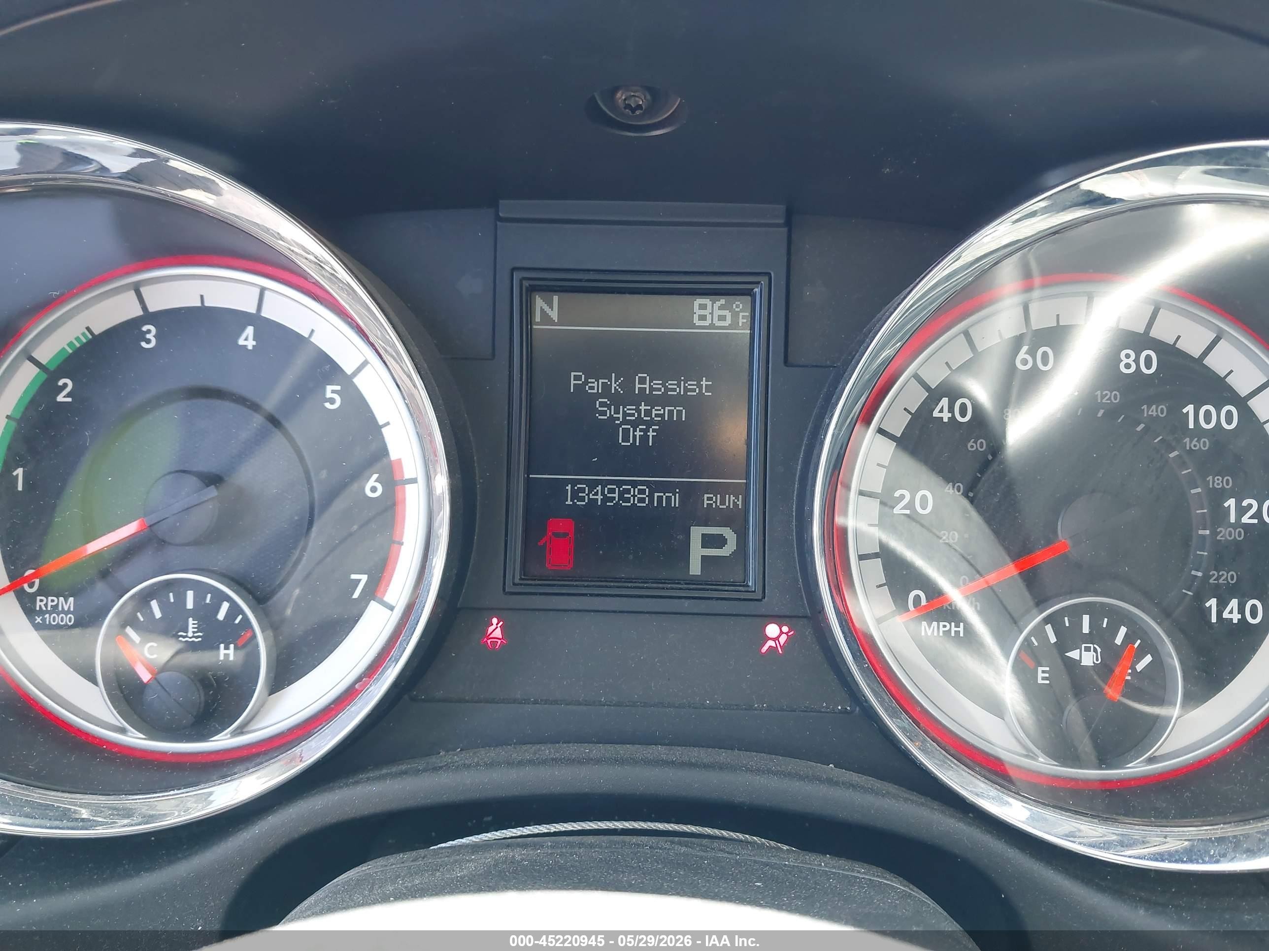 2013 Dodge Durango R/t Черный vin: 1C4SDHCT2DC660417
