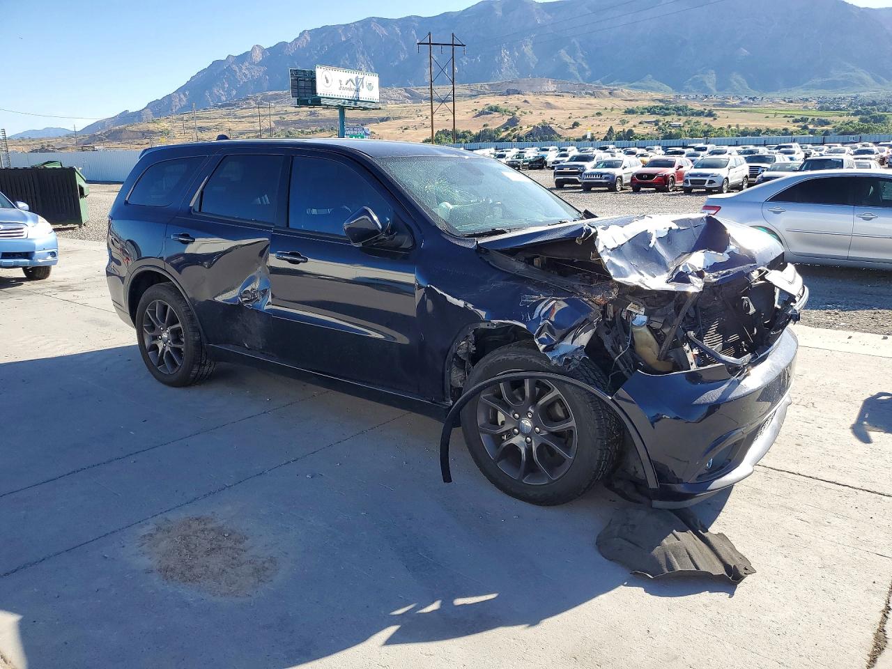 2015 Dodge Durango R Blue vin: 1C4SDHCT2FC194135