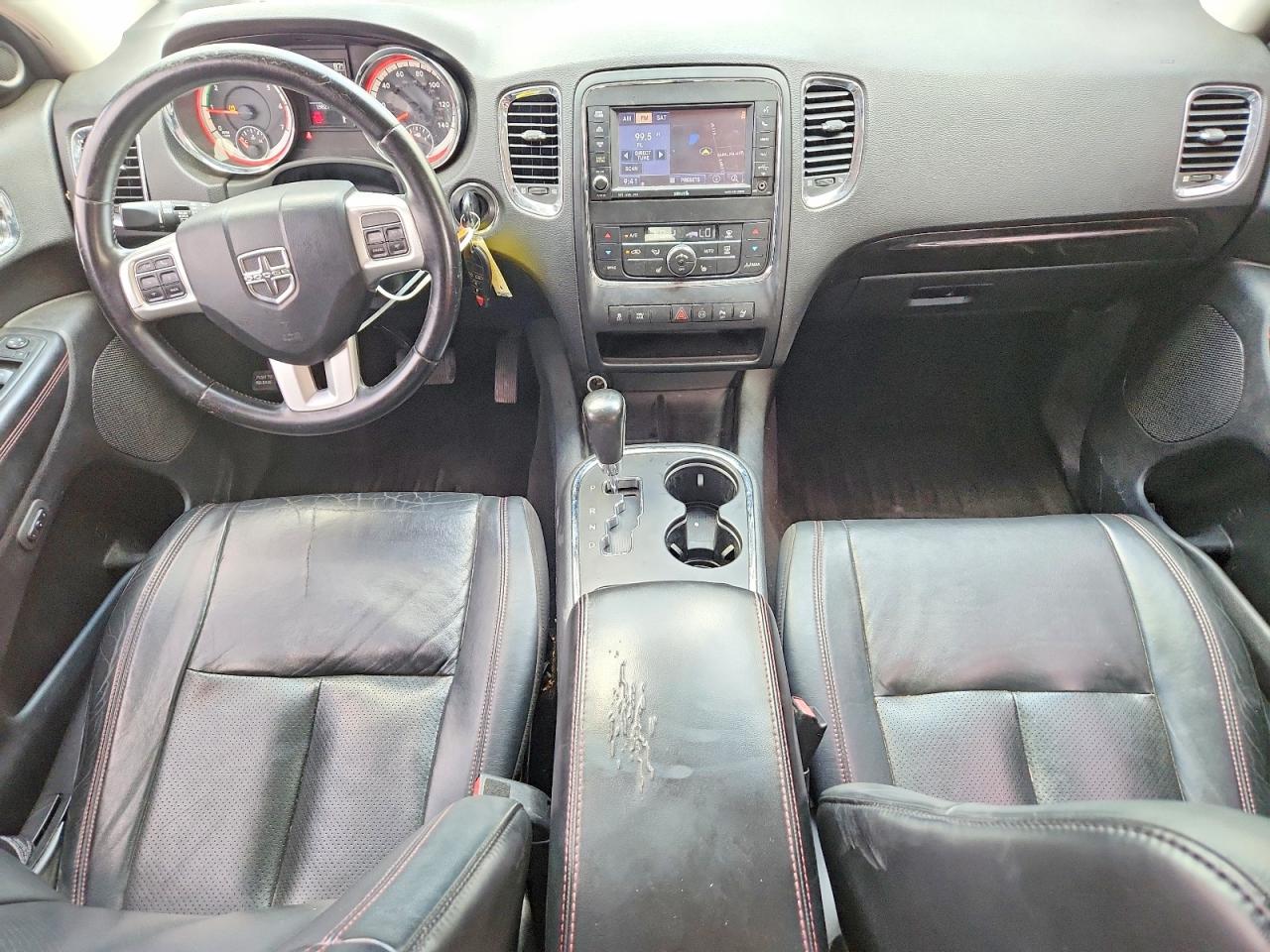 2012 Dodge Durango R Black vin: 1C4SDHCT3CC308137