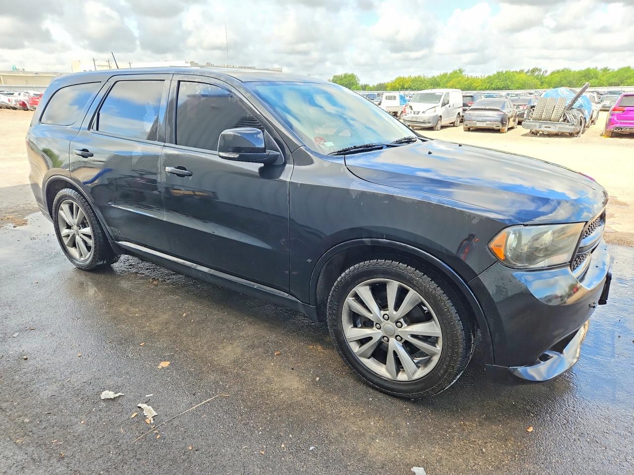 2012 Dodge Durango R Black vin: 1C4SDHCT3CC308137