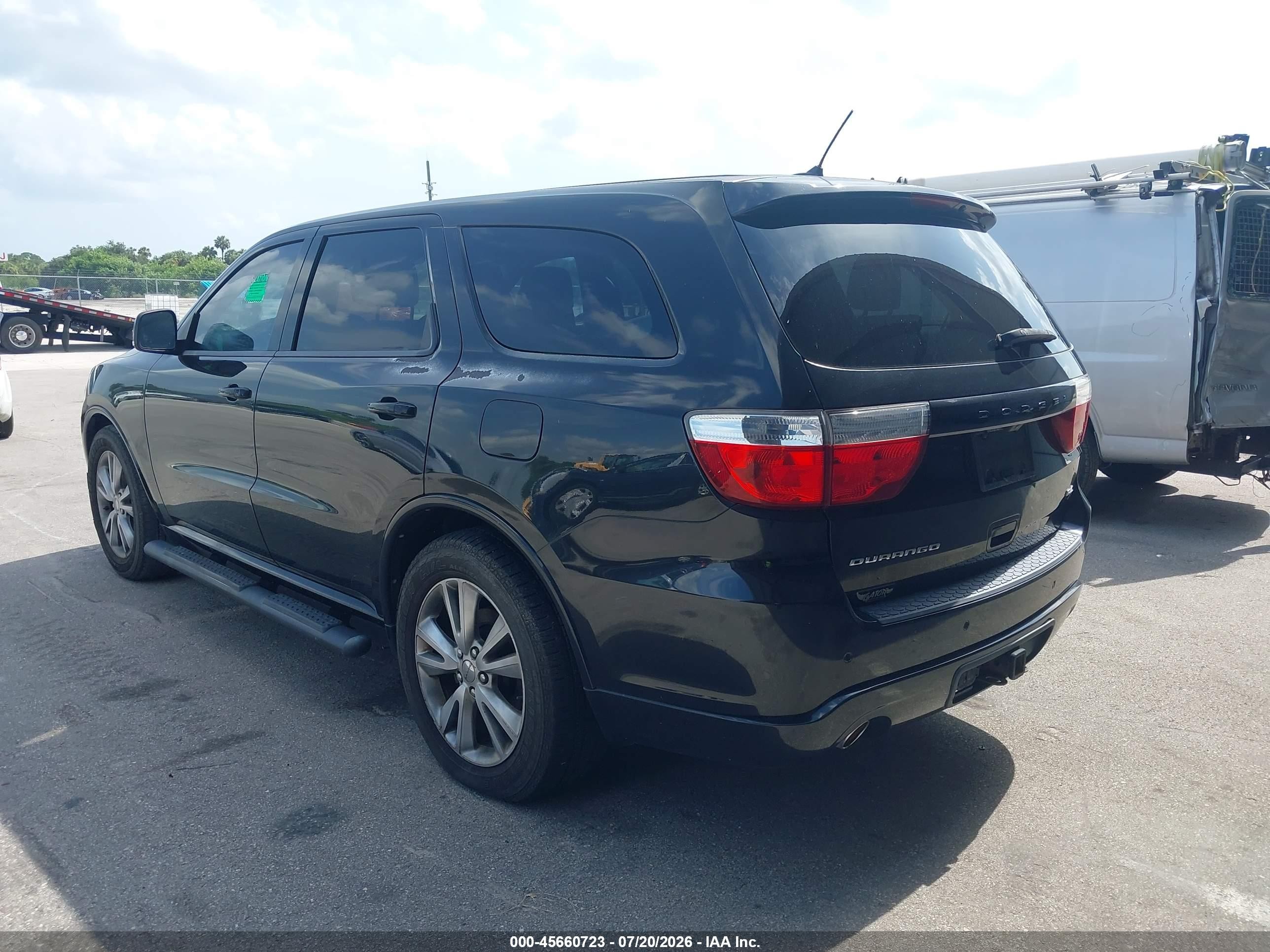 2012 Dodge Durango R/t Black vin: 1C4SDHCT3CC314360