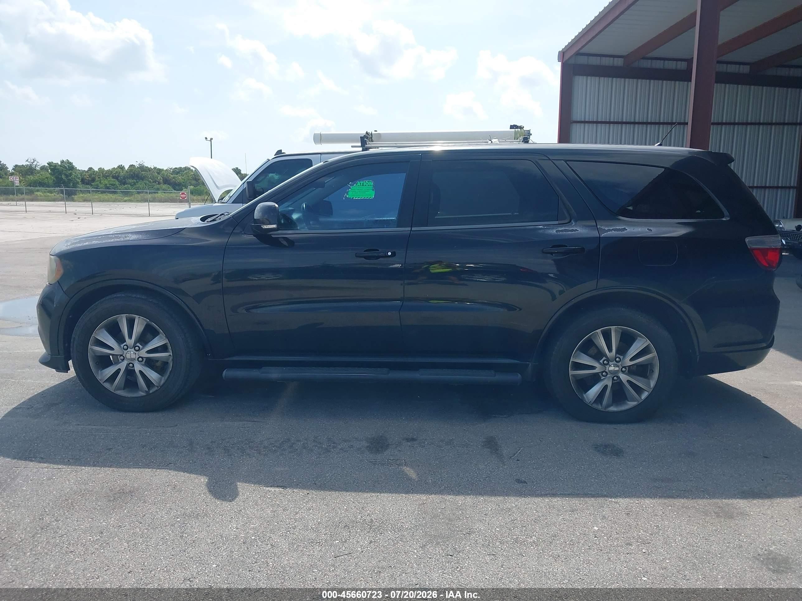 2012 Dodge Durango R/t Black vin: 1C4SDHCT3CC314360