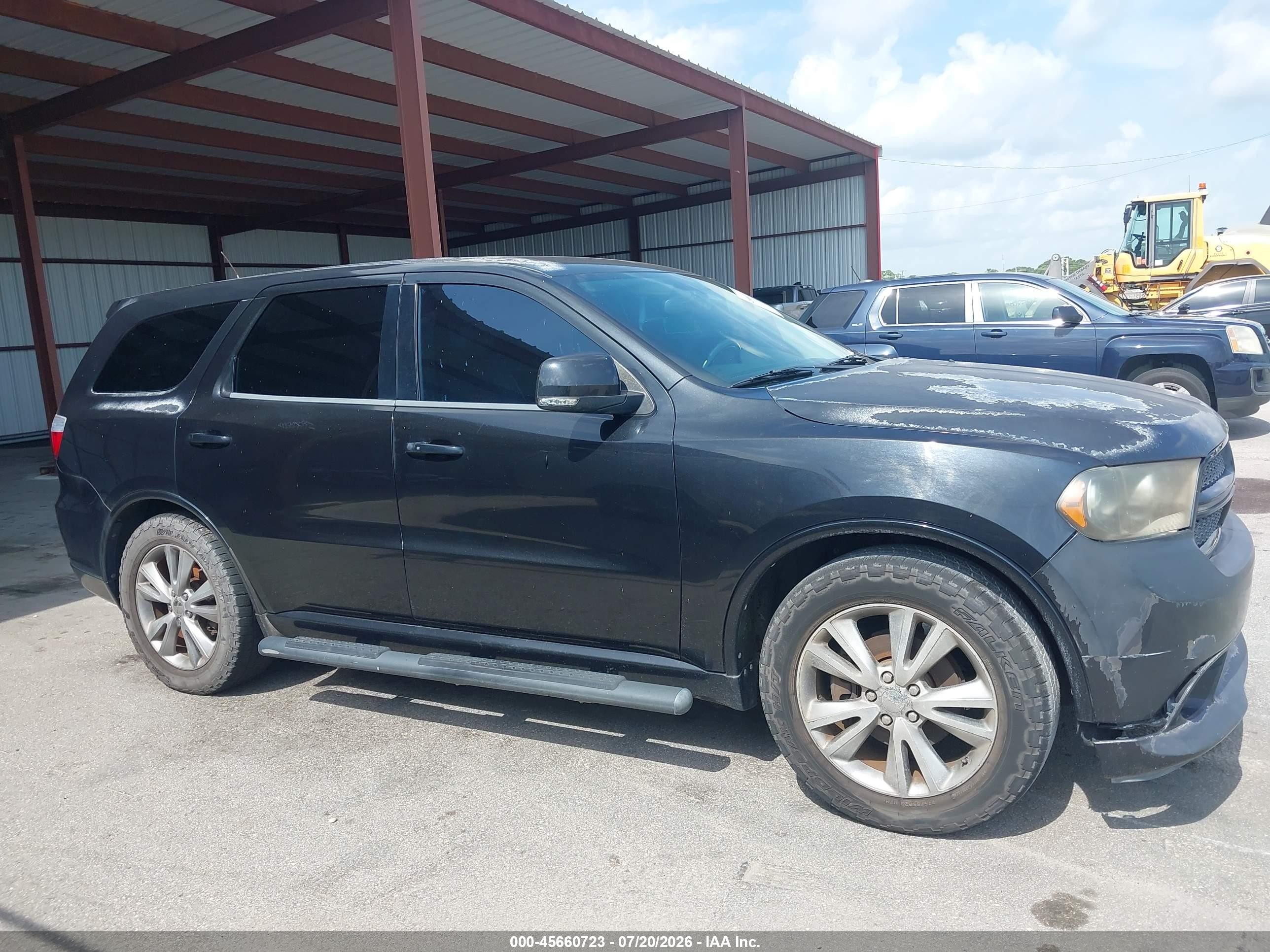 2012 Dodge Durango R/t Black vin: 1C4SDHCT3CC314360