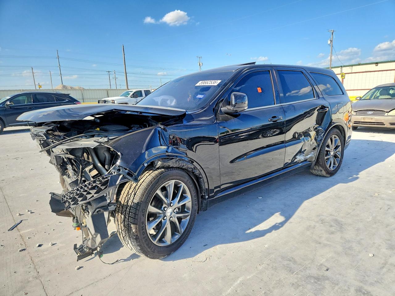 2014 Dodge Durango R/t Black vin: 1C4SDHCT3EC550297