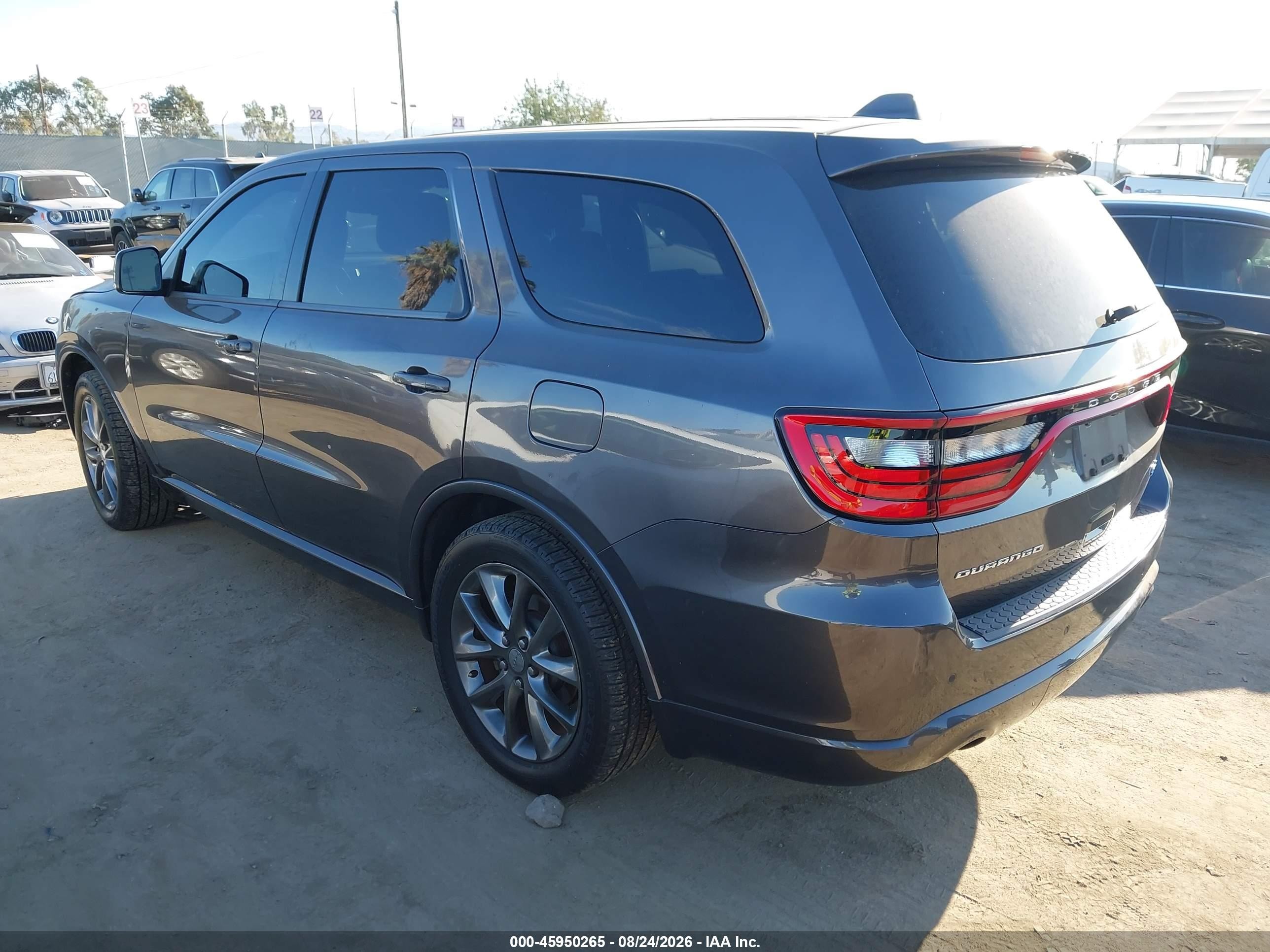 2014 Dodge Durango R/t Gray vin: 1C4SDHCT3EC590959