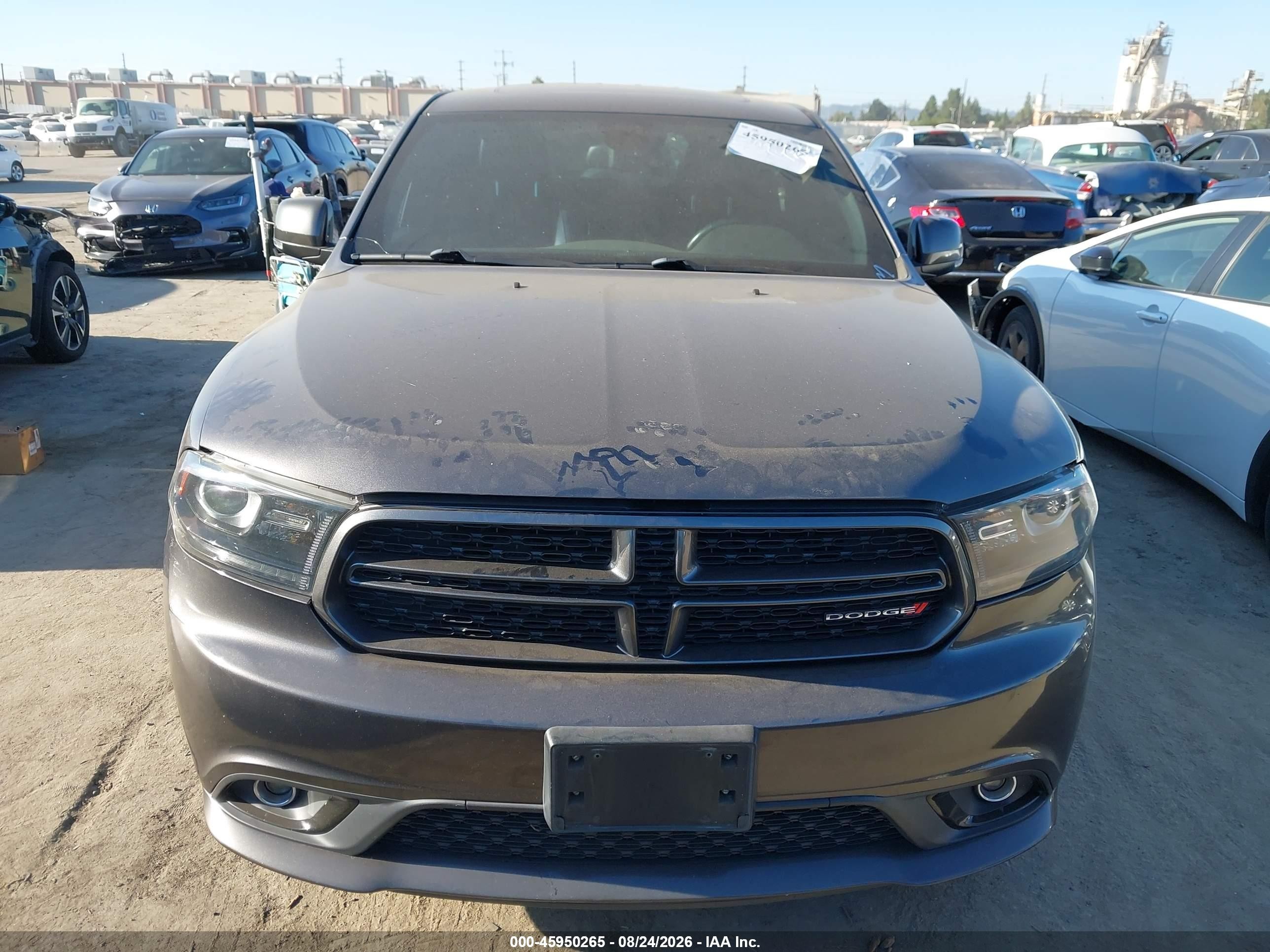 2014 Dodge Durango R/t Gray vin: 1C4SDHCT3EC590959