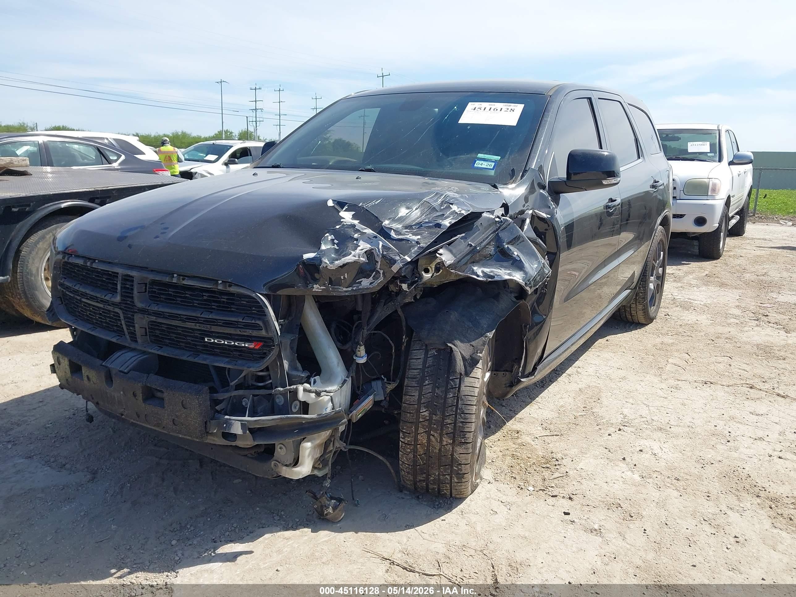 2015 Dodge Durango R/t Black vin: 1C4SDHCT3FC244038
