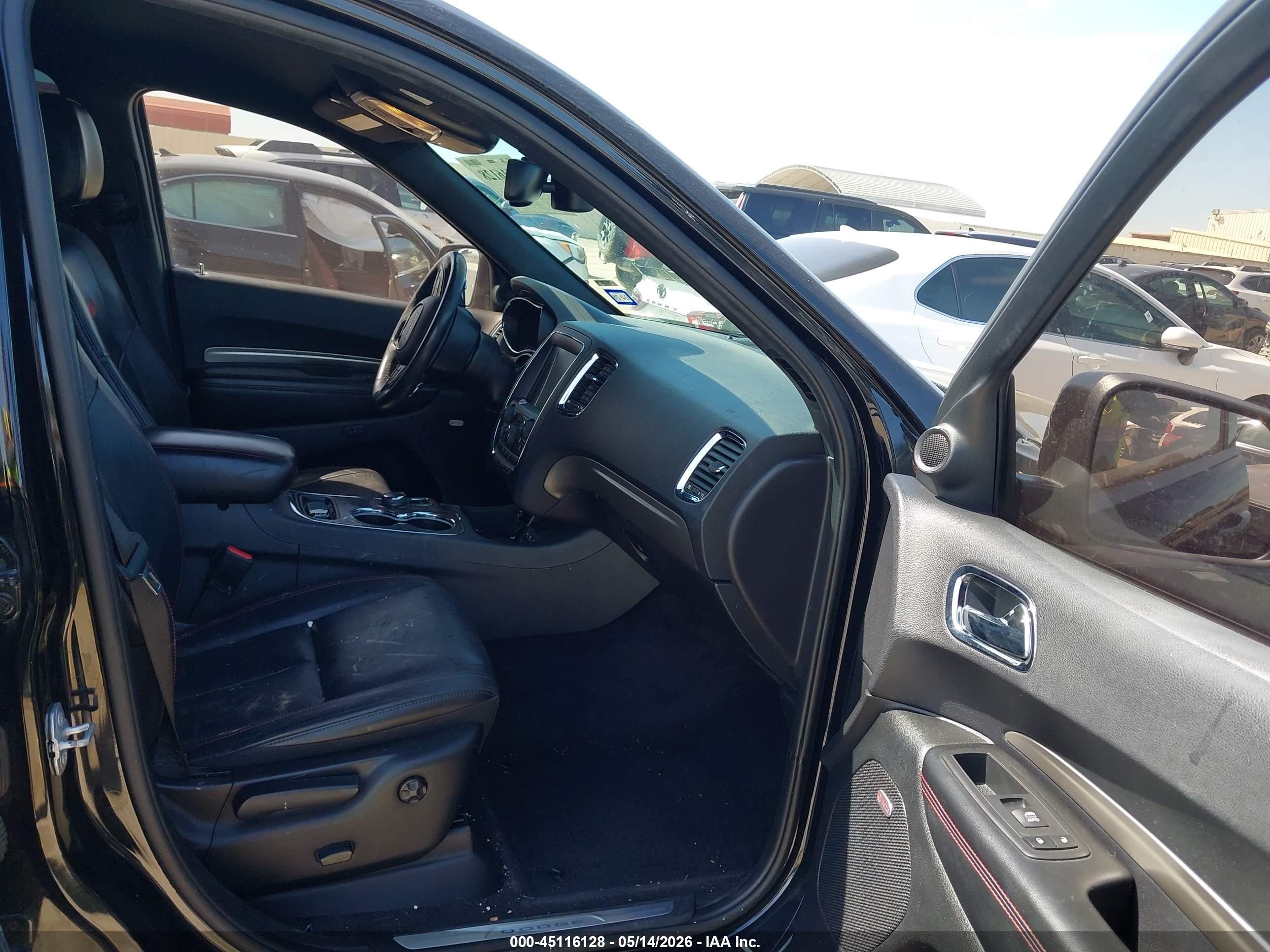 2015 Dodge Durango R/t Black vin: 1C4SDHCT3FC244038