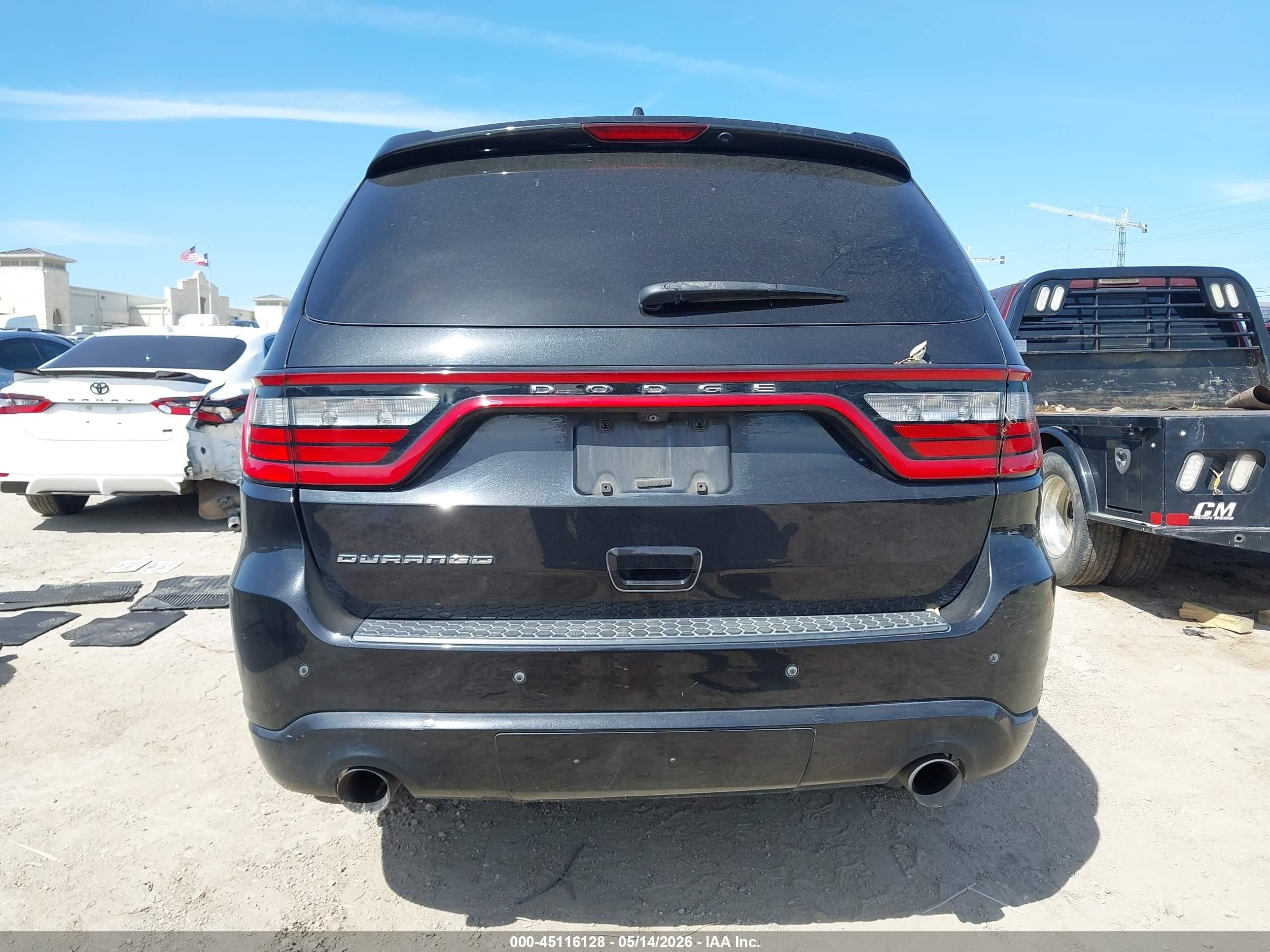 2015 Dodge Durango R/t Black vin: 1C4SDHCT3FC244038