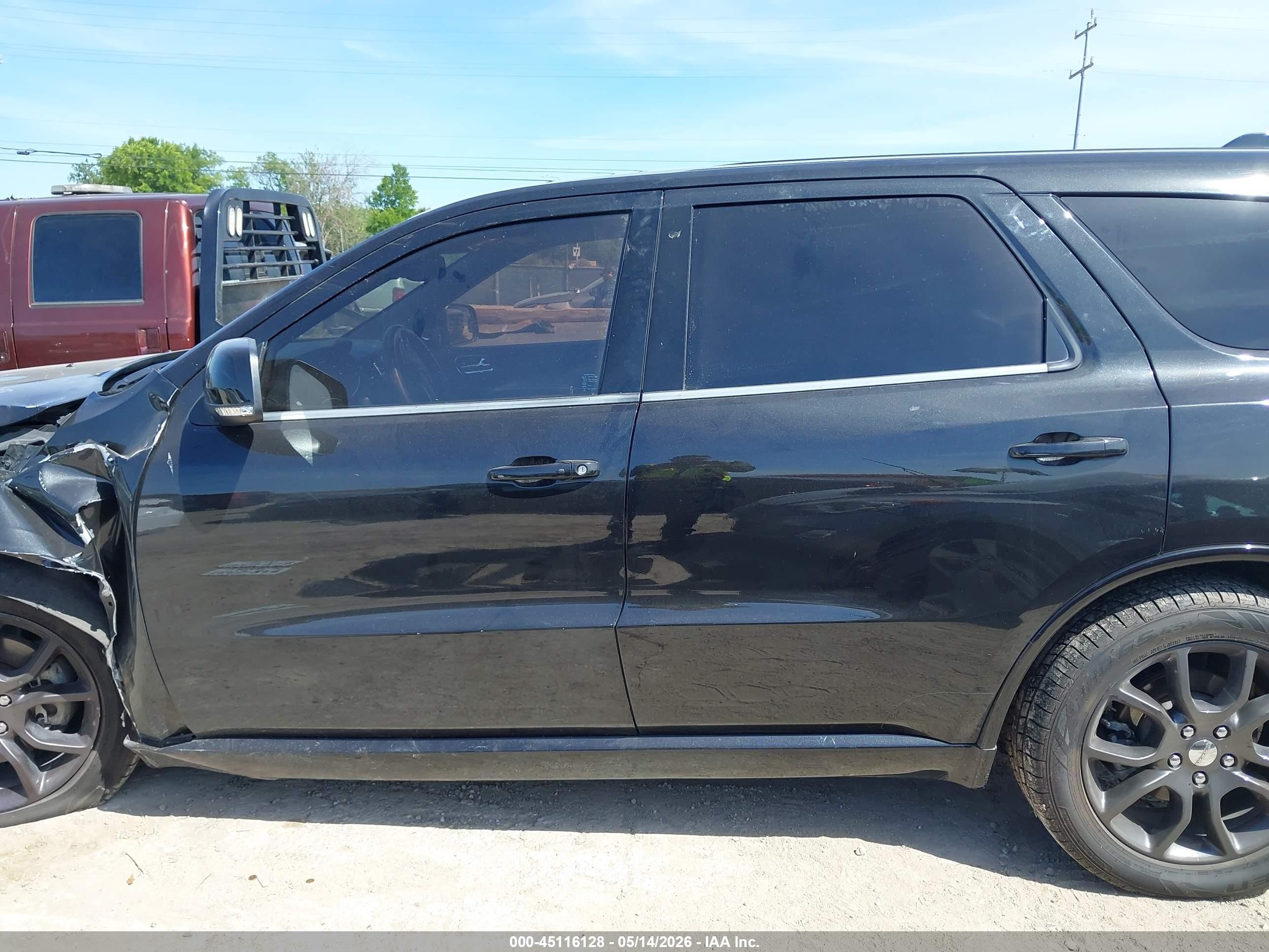 2015 Dodge Durango R/t Black vin: 1C4SDHCT3FC244038